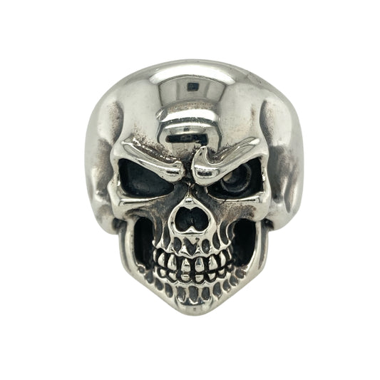 New 925 Silver Skull Ring