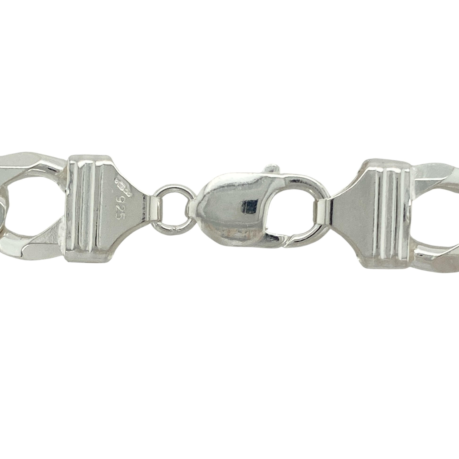 Bring bold sophistication and powerful style to your collection with this new 925 solid silver 24" curb chain, offering a classic design and commanding presence—perfect for making an unforgettable statement.
Design: The chain features a traditional 24" curb style with wide 14mm links, creating a strong, sleek, and striking look. Its bold silhouette and clean lines make it a versatile and standout choice for any occasion.