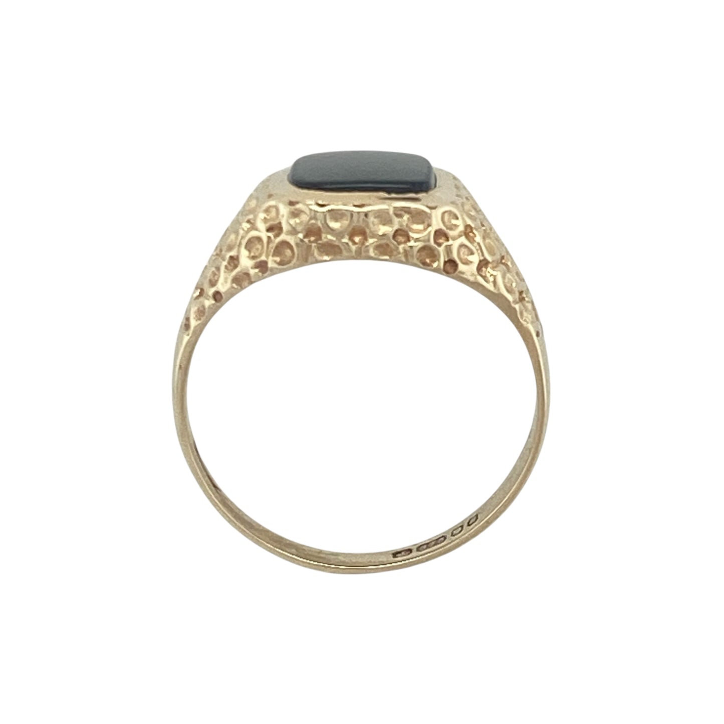 9ct Gold & Onyx Set Signet Ring
