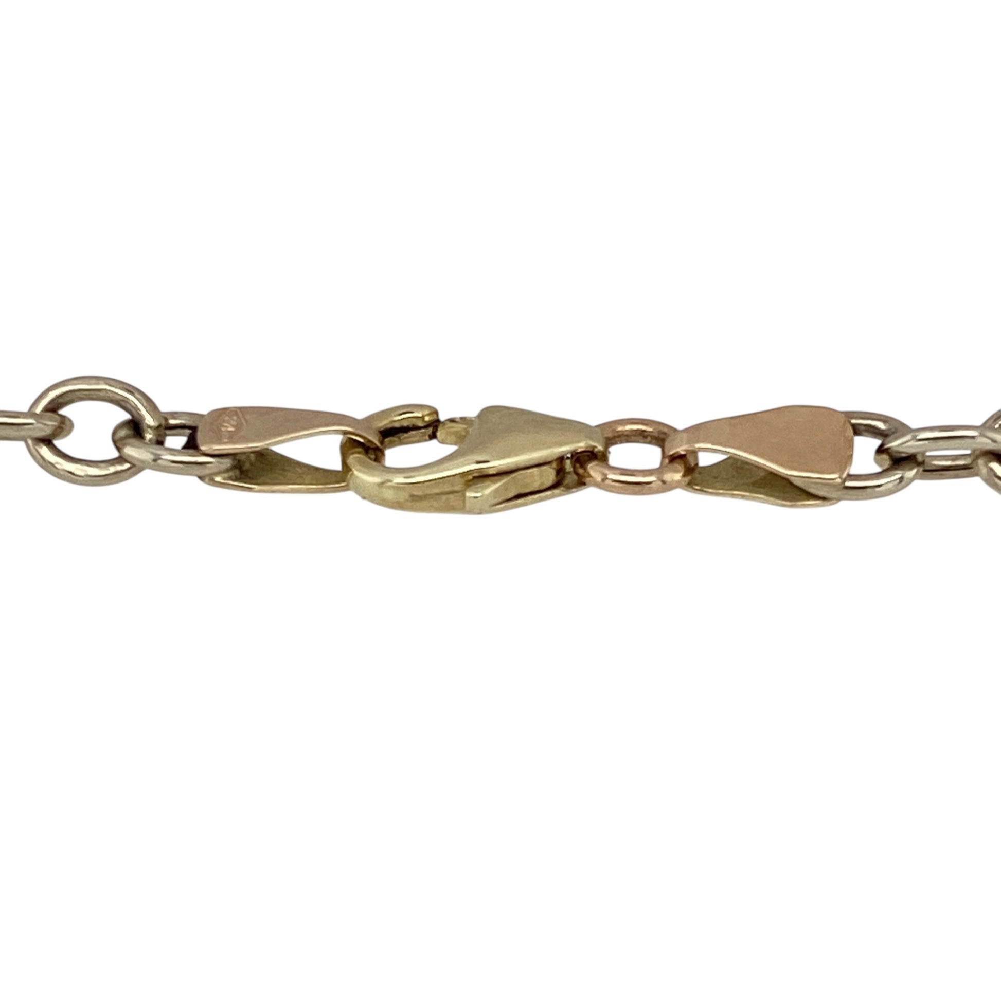 Charming and timeless, this pre-owned 9ct yellow gold heart drop bracelet adds a romantic touch to a classic chain—perfect for everyday elegance or sentimental gifting.
Design: The bracelet features a 7.5" polished chain with 3.5mm wide links, finished with a sweet heart-shaped drop charm that adds movement and charm.
Material: Made from 9-carat yellow gold, the warm tone and high-shine finish enhance the bracelet's delicate yet substantial look.