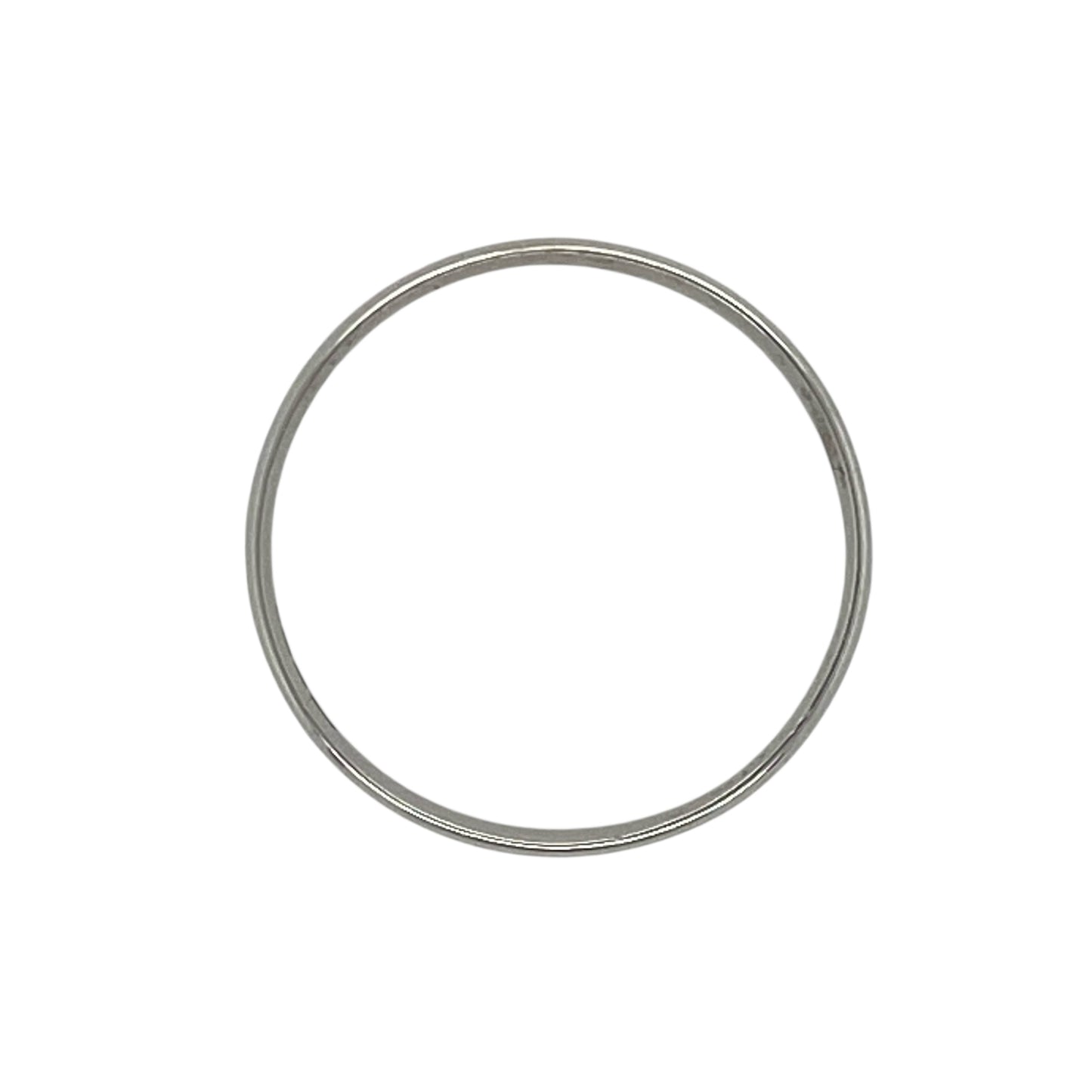 9ct White Gold 4mm Wedding Band Ring