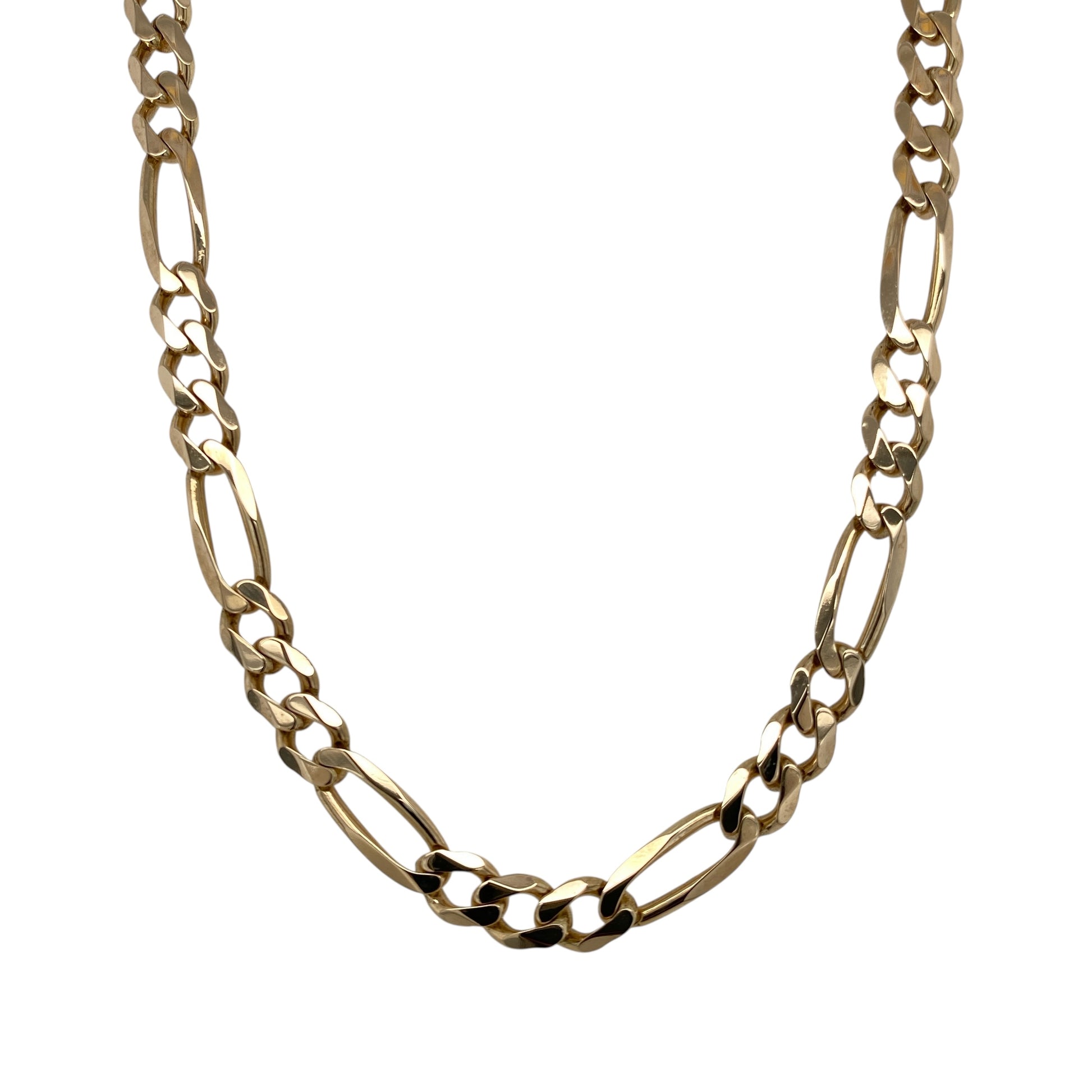 9ct Gold 18" Figaro Chain