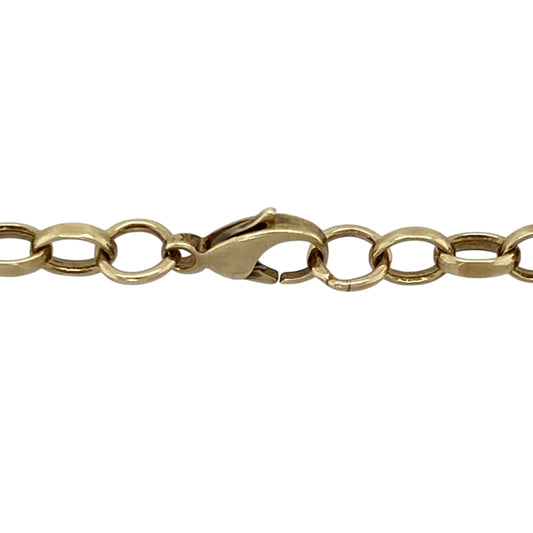 Bring bold elegance and timeless style to your collection with this pre-owned 9ct yellow gold Belcher chain—a classic design perfect for both everyday wear and statement looks.
Design: The 20" chain features traditional round Belcher links, measuring 4mm in width for a strong yet refined appearance.
Material: Made from 9-carat yellow gold, the polished finish enhances the rounded links and adds lasting appeal.