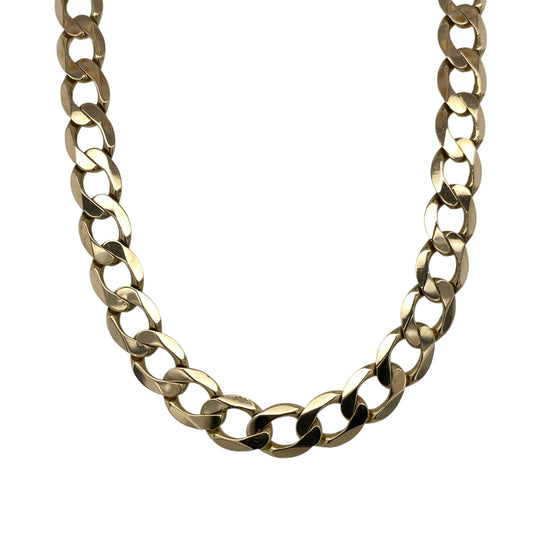 9ct Gold 20" Curb Chain