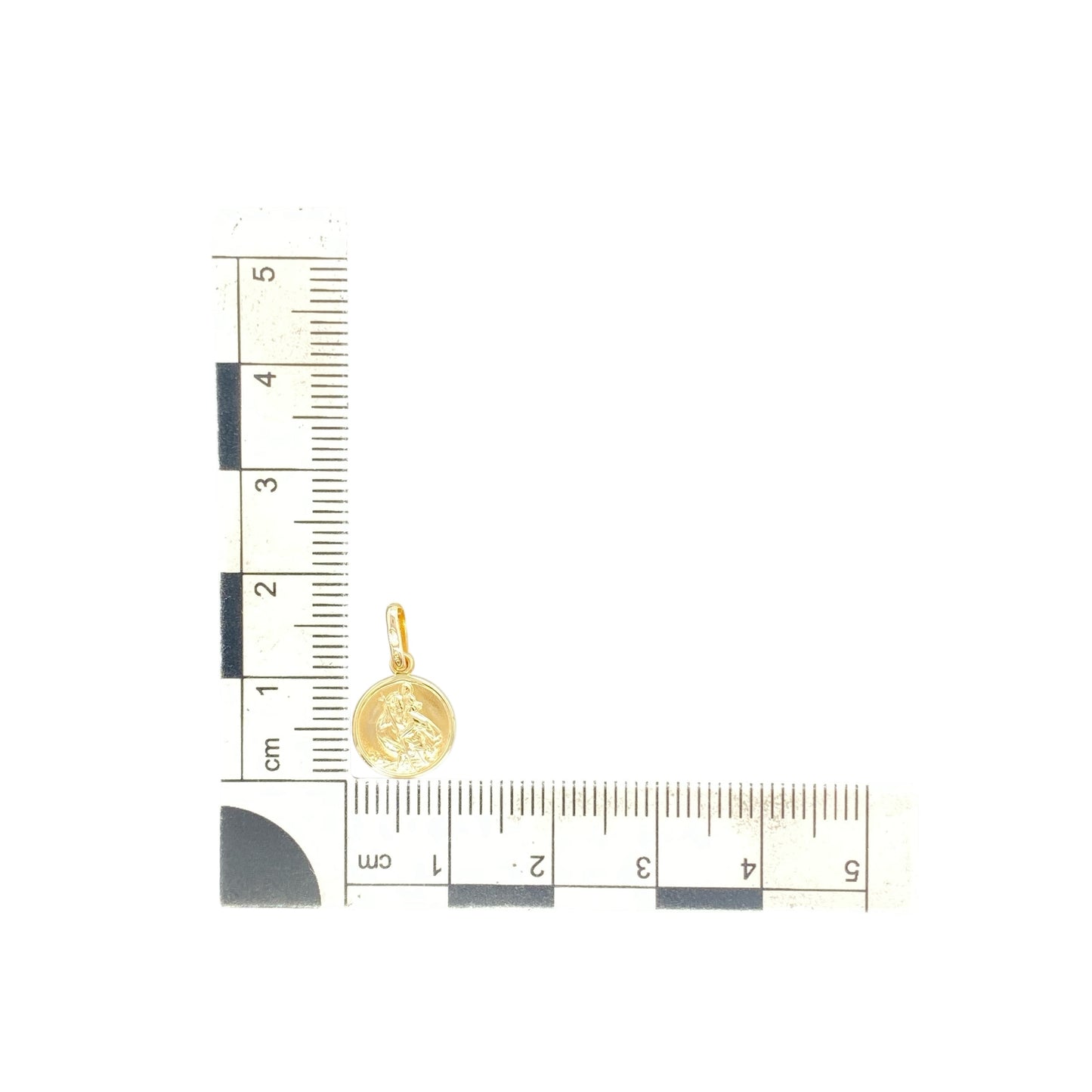 9ct Gold St Christopher Pendant