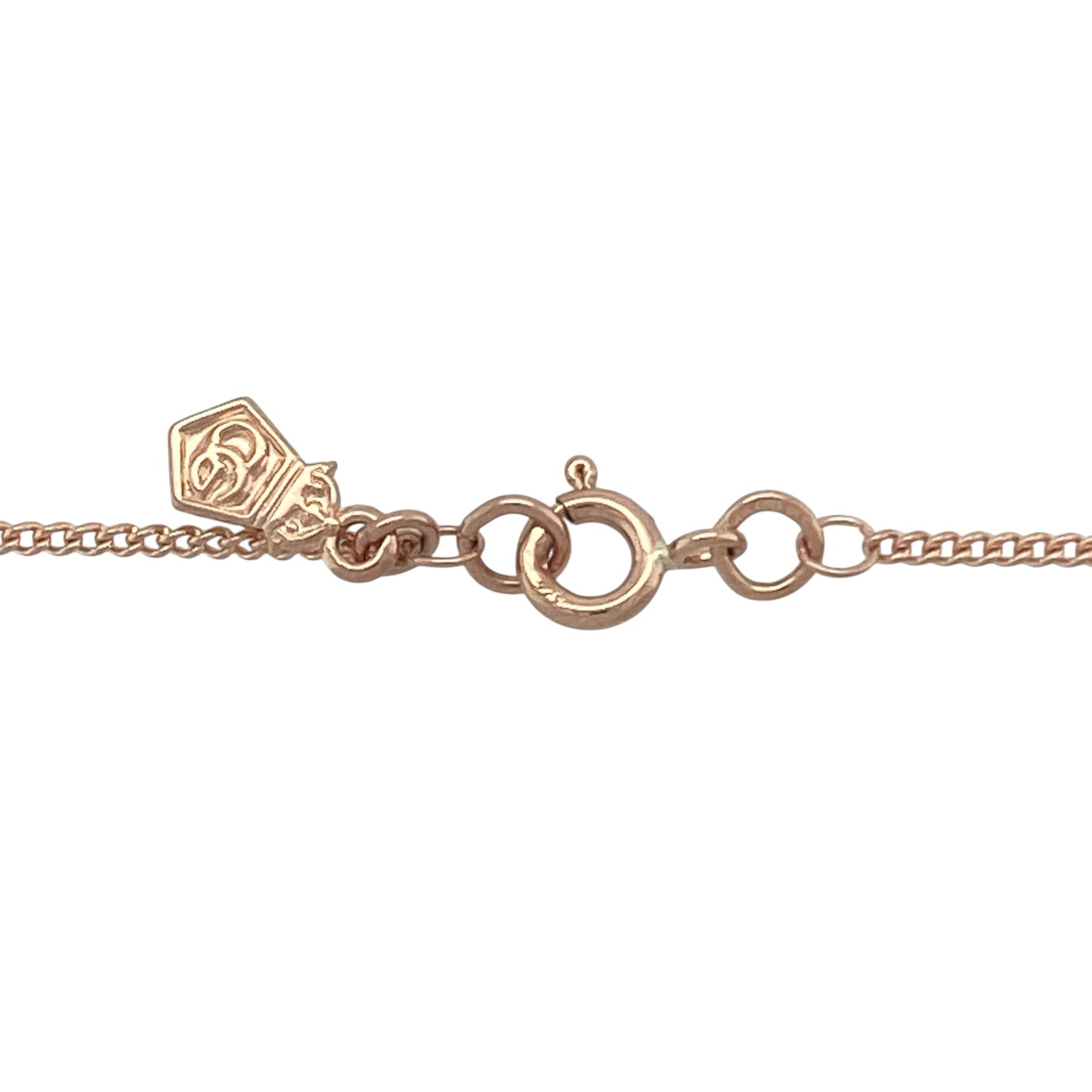 9ct Gold & Diamond Set Clogau Vine of Life Heart 18" Necklace