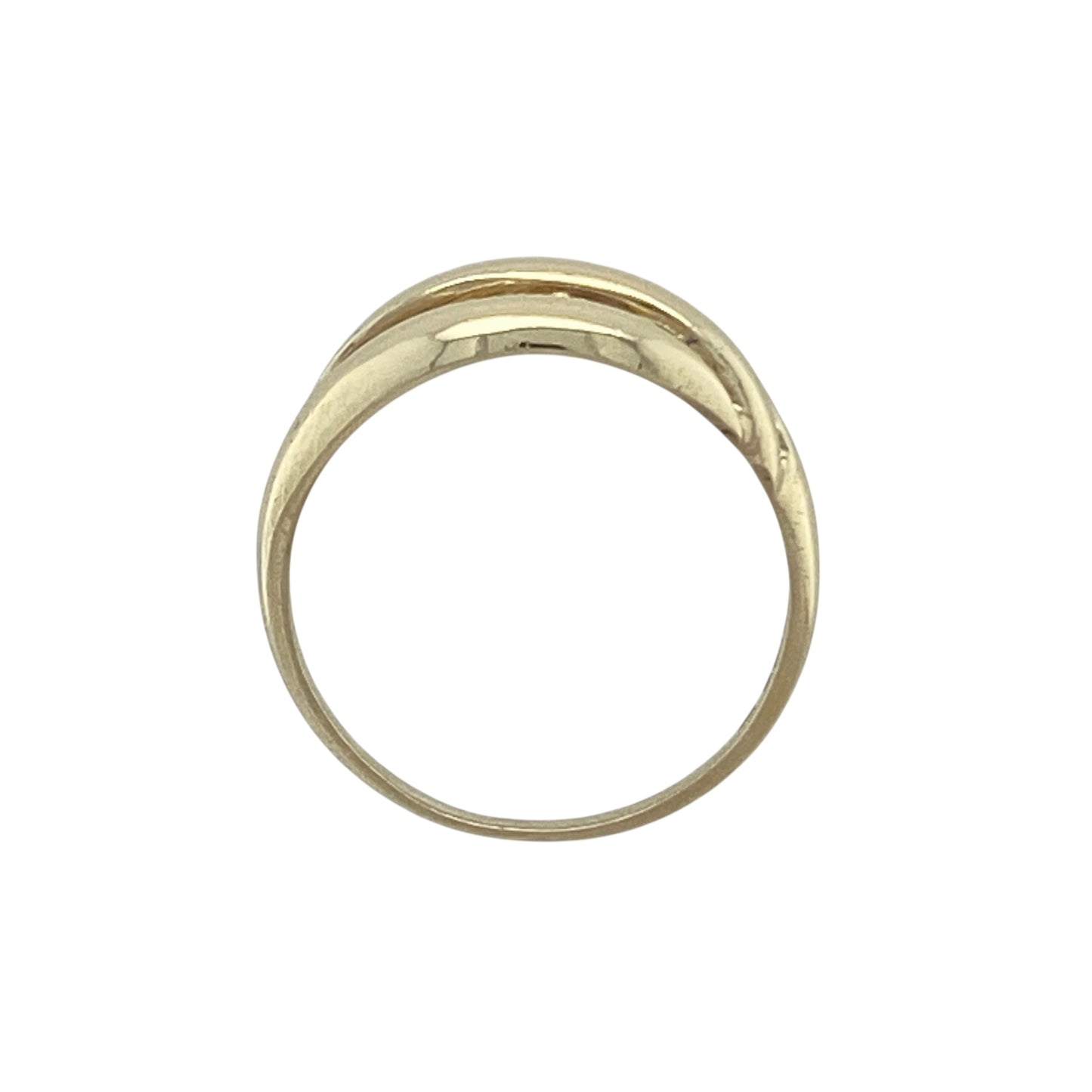 9ct Gold Open Weave Band Ring