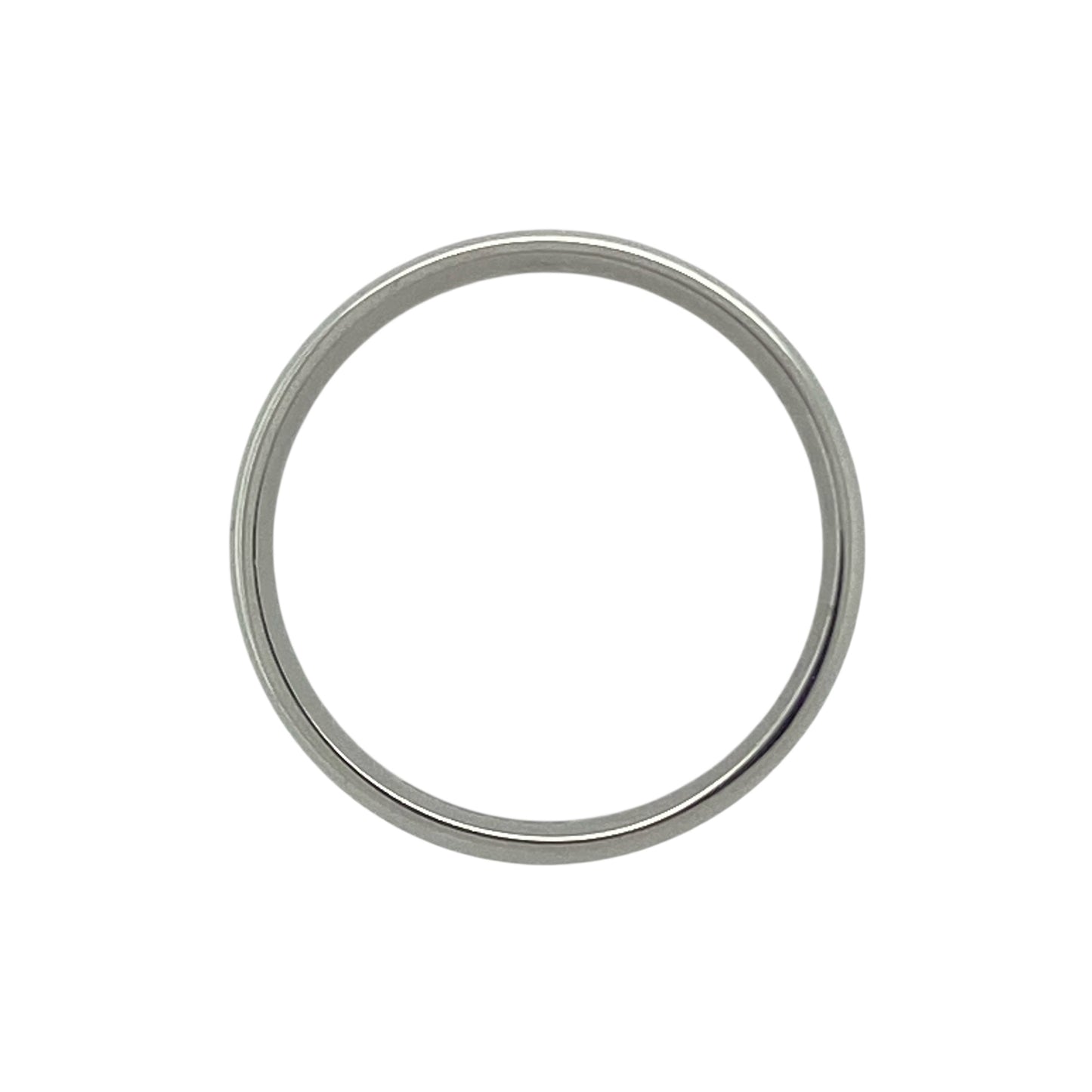 9ct White Gold 7mm Wedding Band Ring