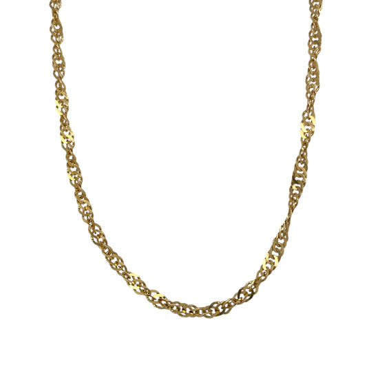 9ct Gold 20" Singapore Chain