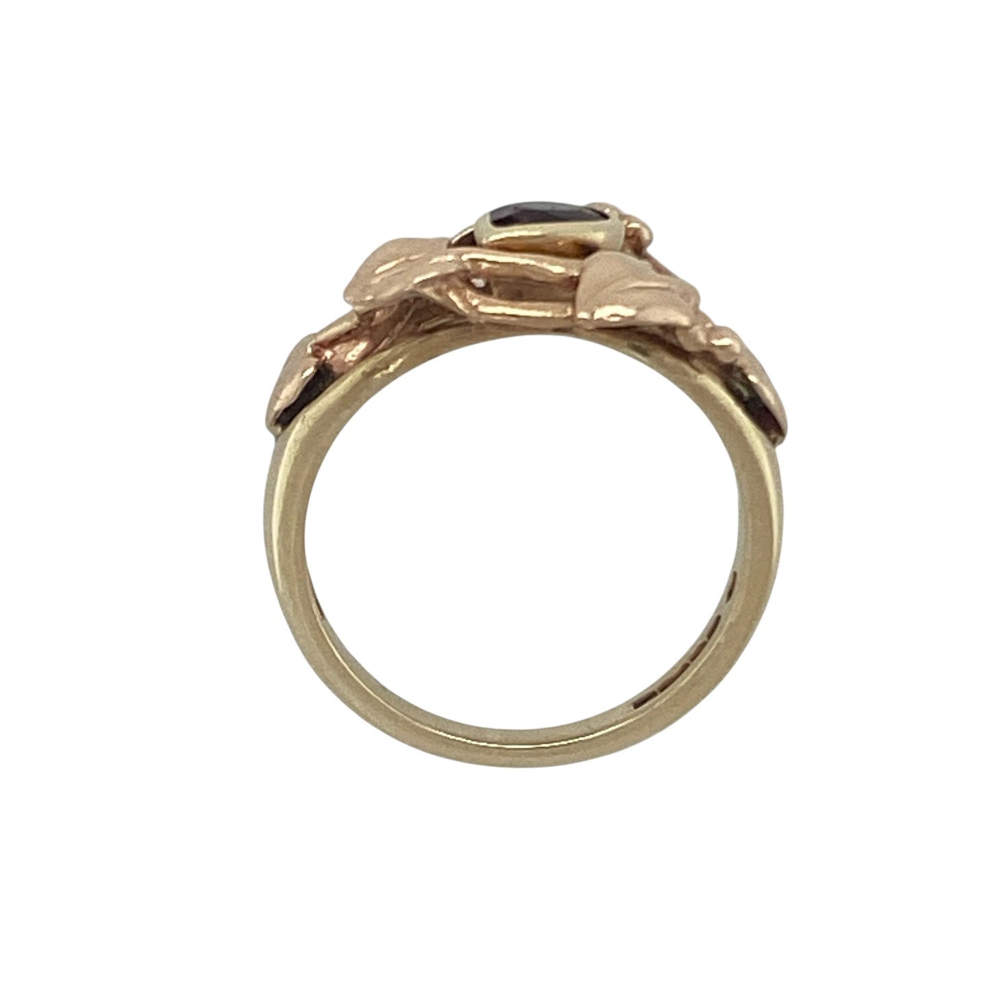 9ct Gold & Amethyst Set Clogau Tree of Life Ring