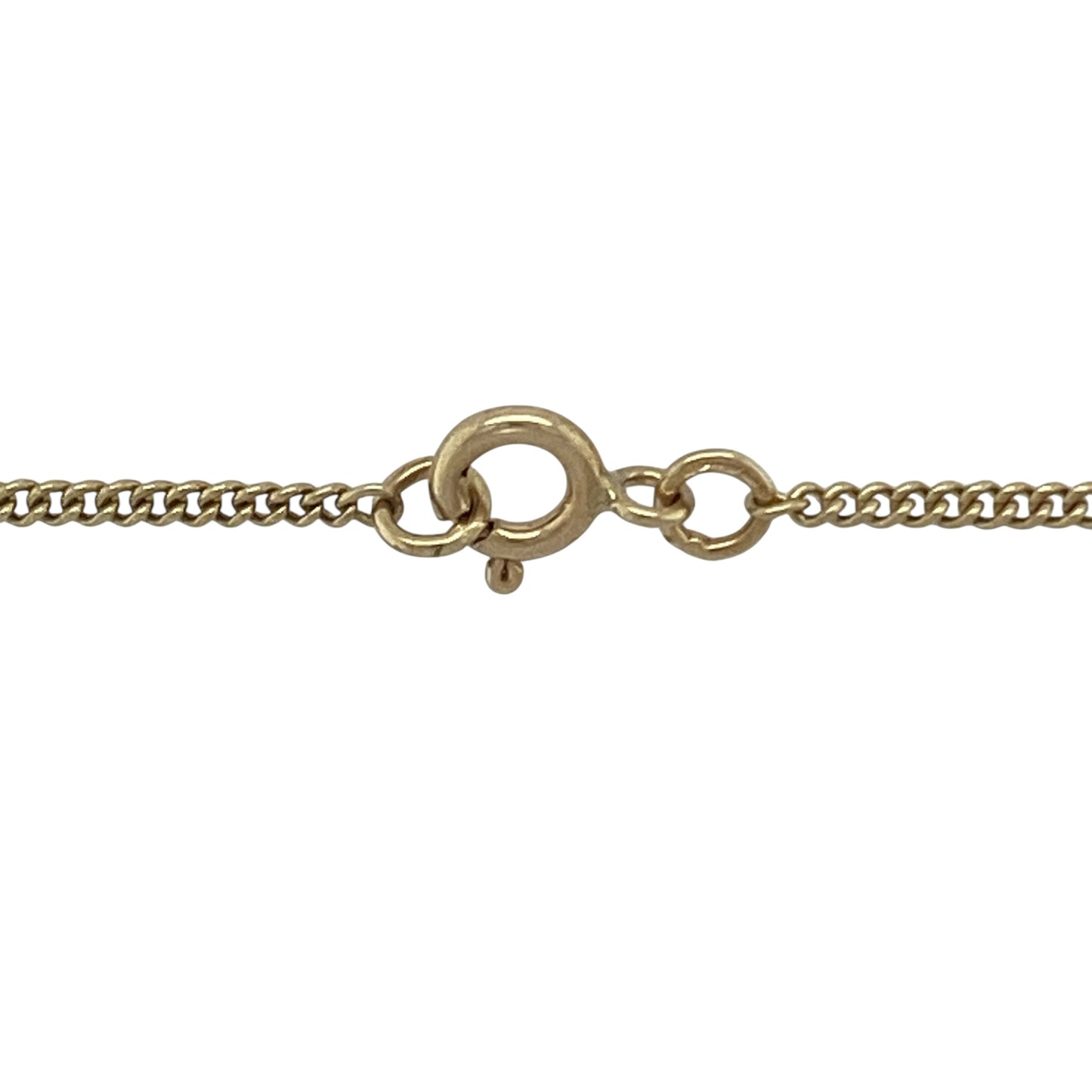 9ct Gold Welsh Three Feathers 18" Necklace