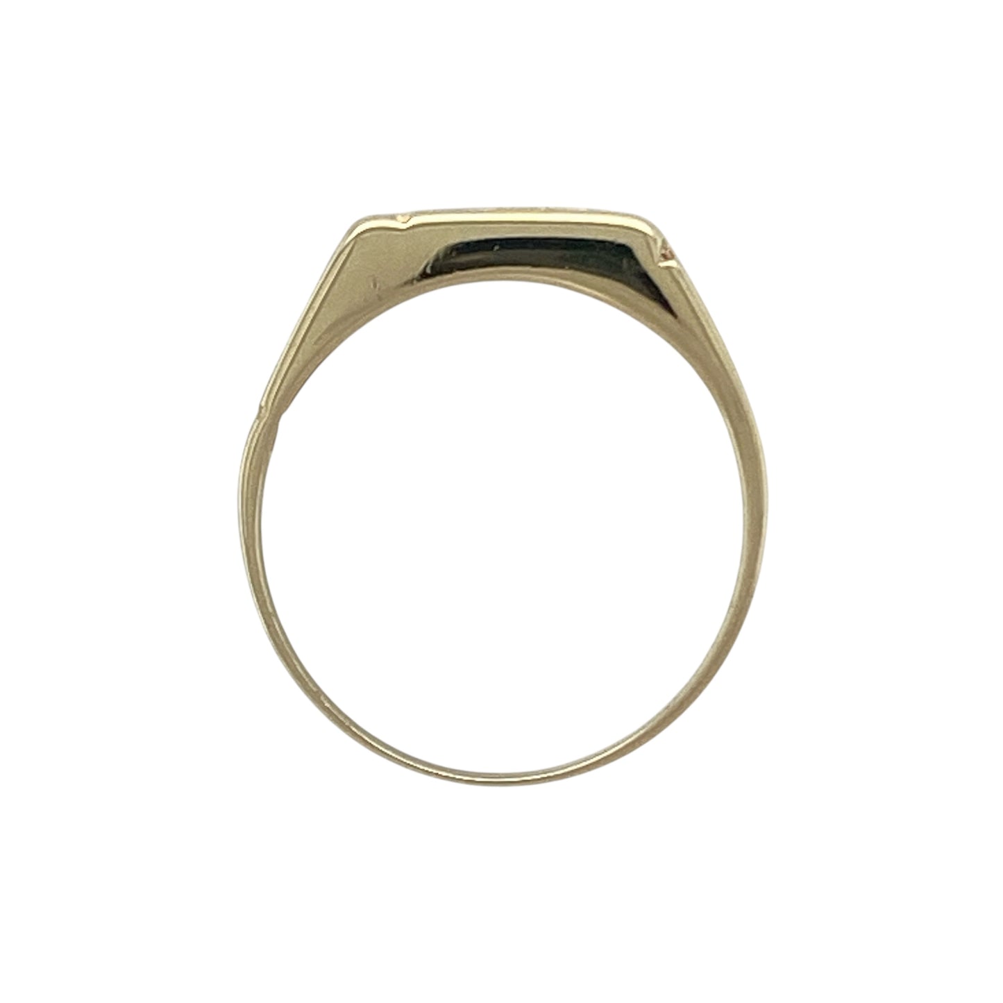 9ct Gold Open Greek Key Style Ring