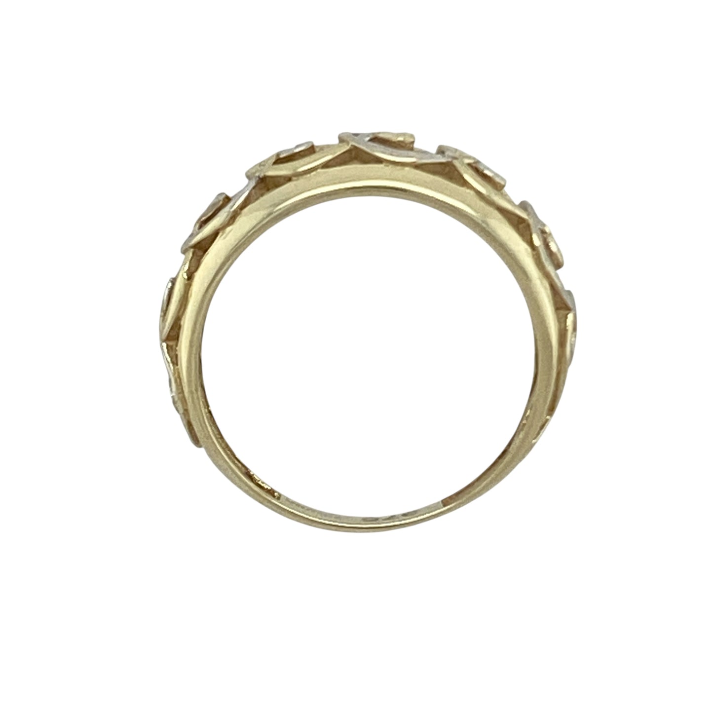 9ct Gold Celtic Knot Band Ring