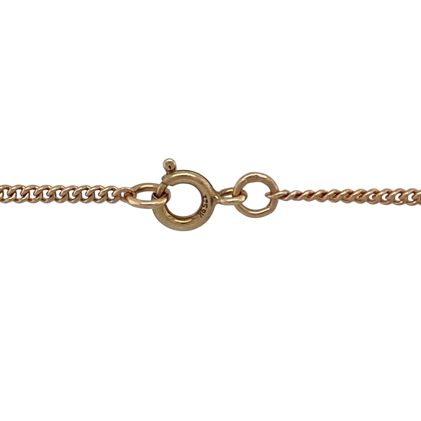 9ct Gold Welsh Dragon 18" Necklace