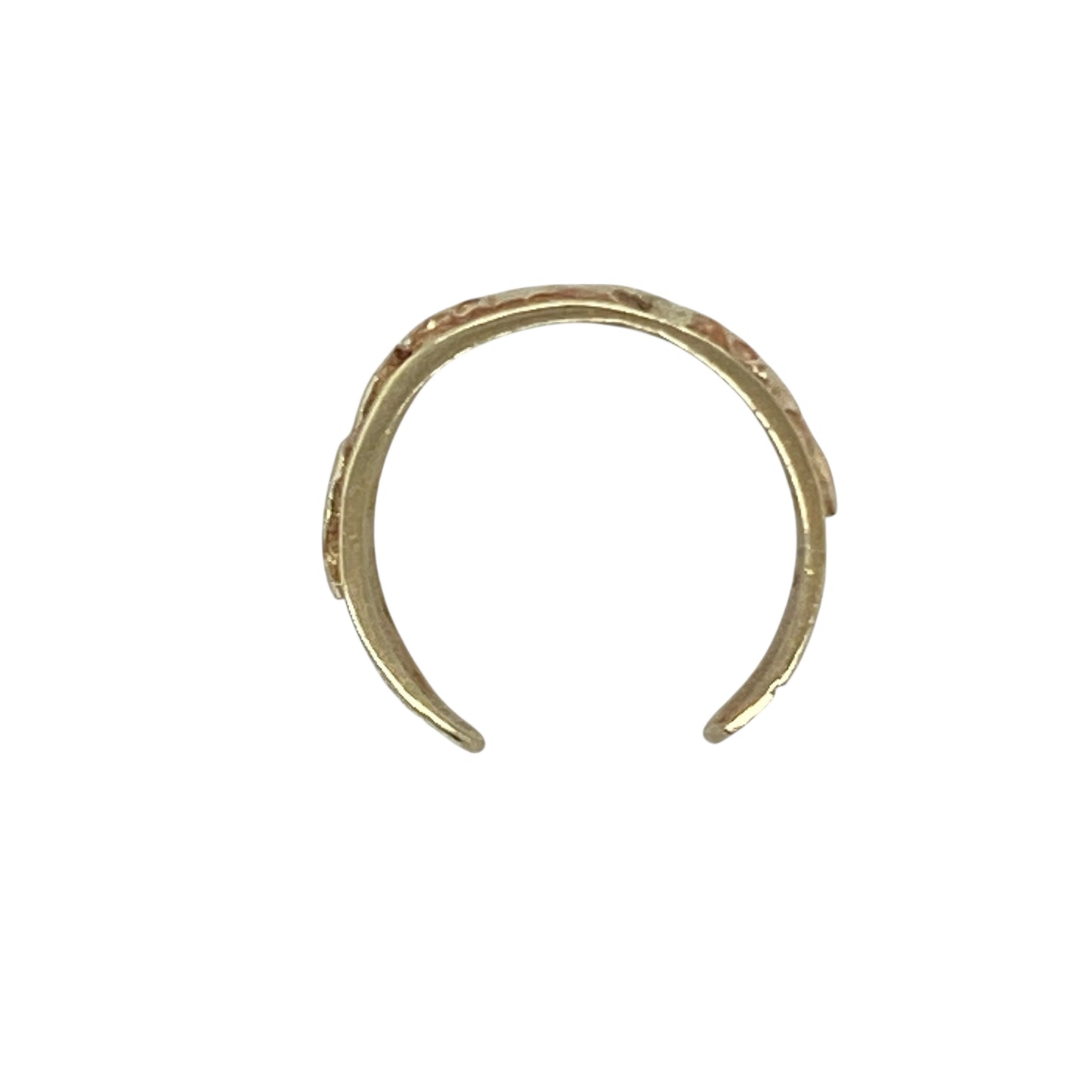 9ct Gold Elephant Patterned Toe Ring