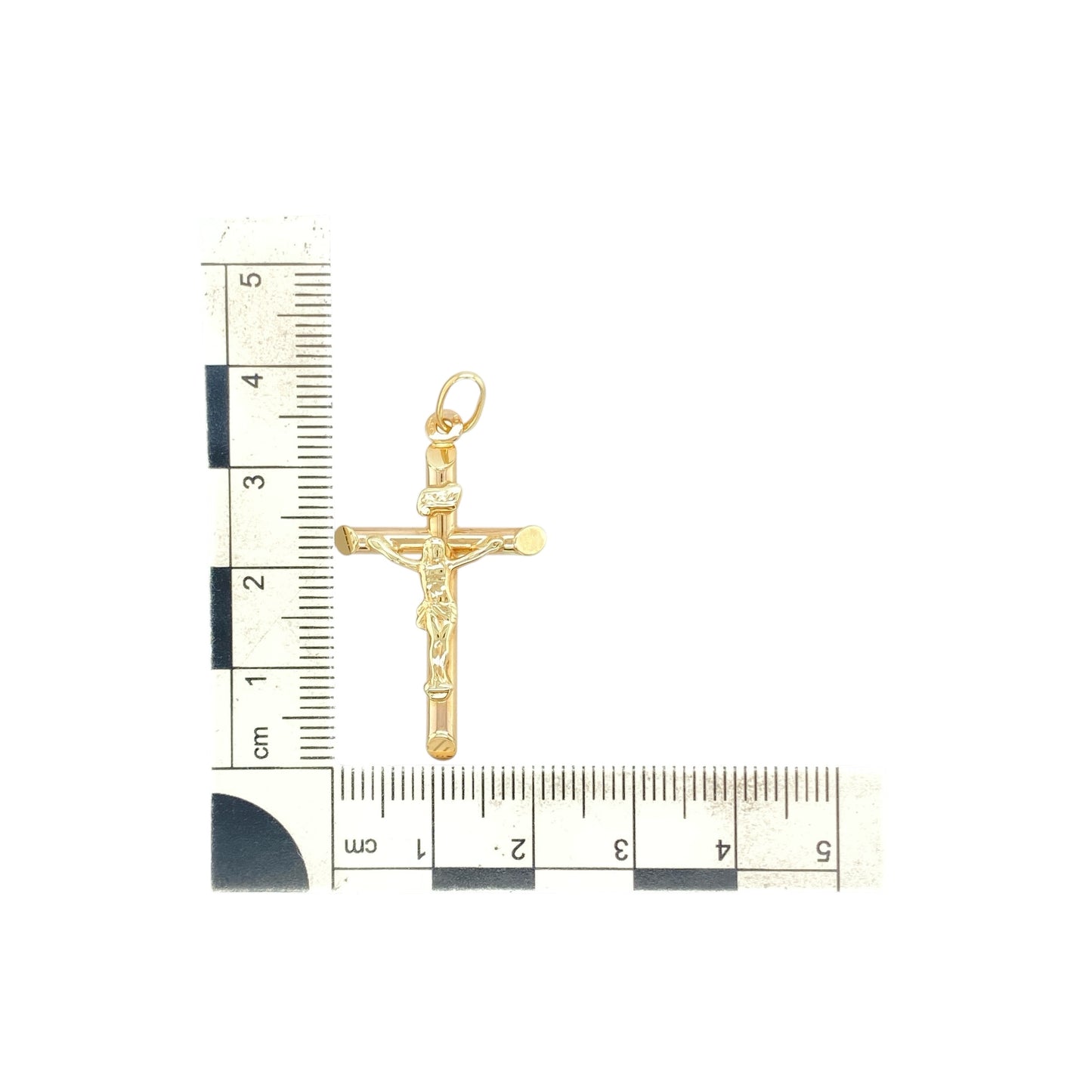 9ct Gold Crucifix Pendant