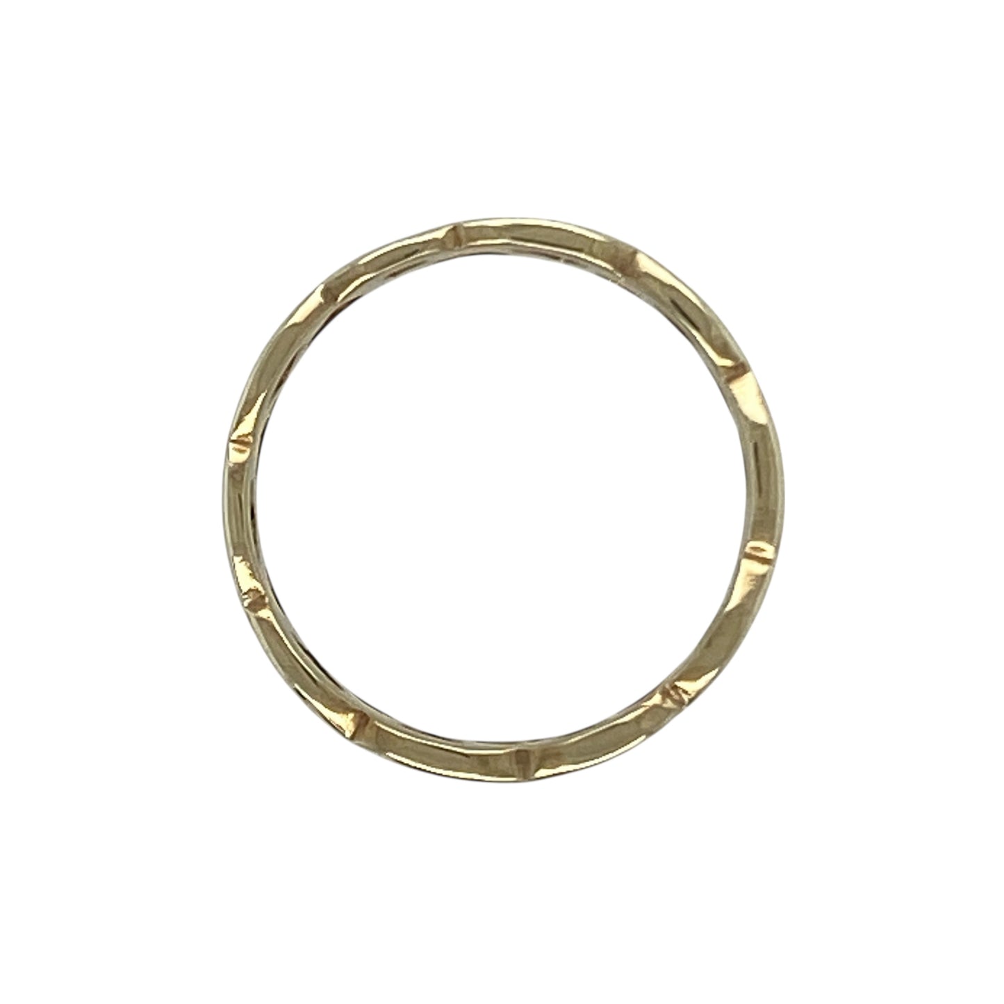 9ct Gold Open Celtic Weave Band Ring