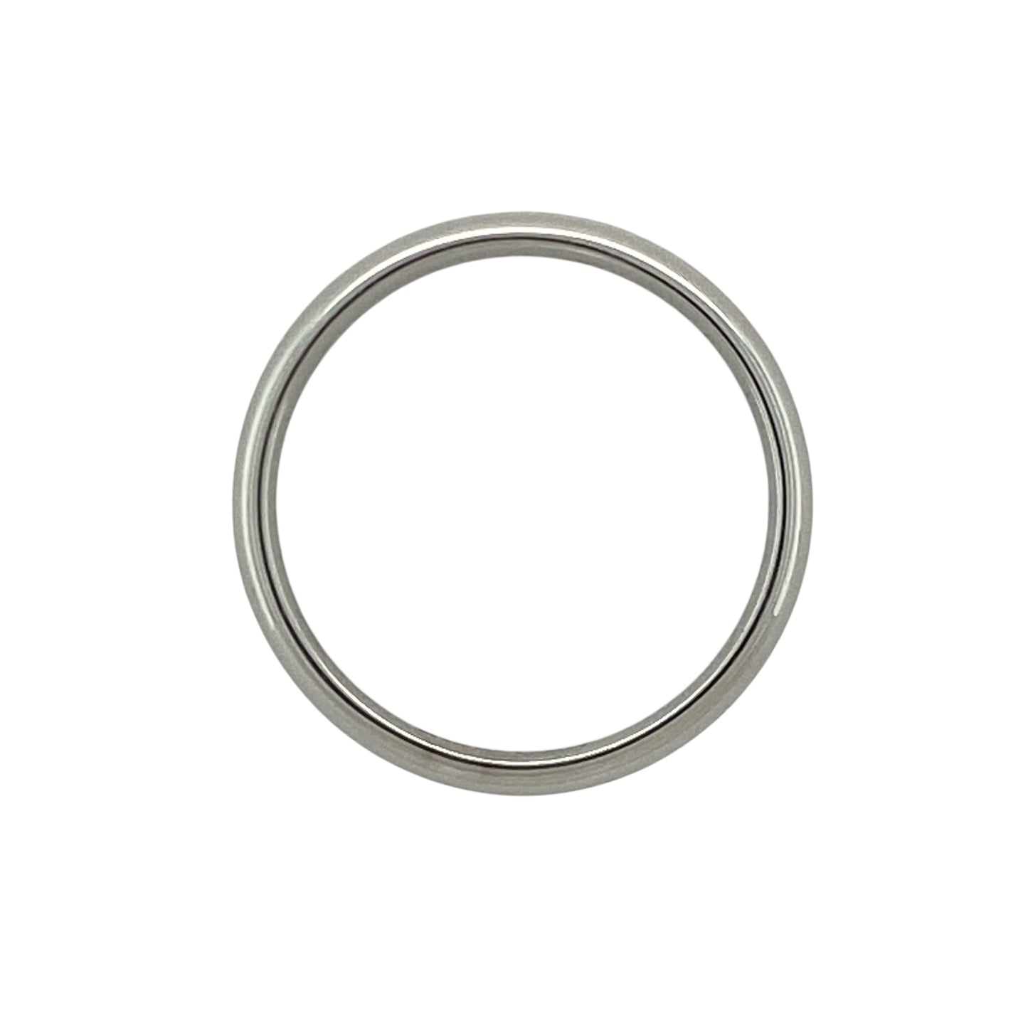 9ct White Gold 4mm Wedding Band Ring