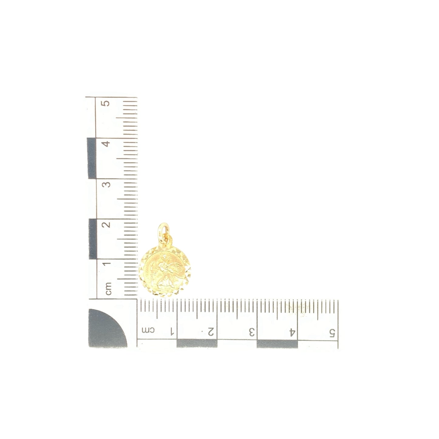 9ct Gold St Christopher Pendant