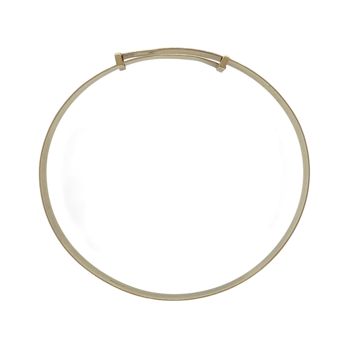 9ct Solid Gold Patterned Expanding Bangle