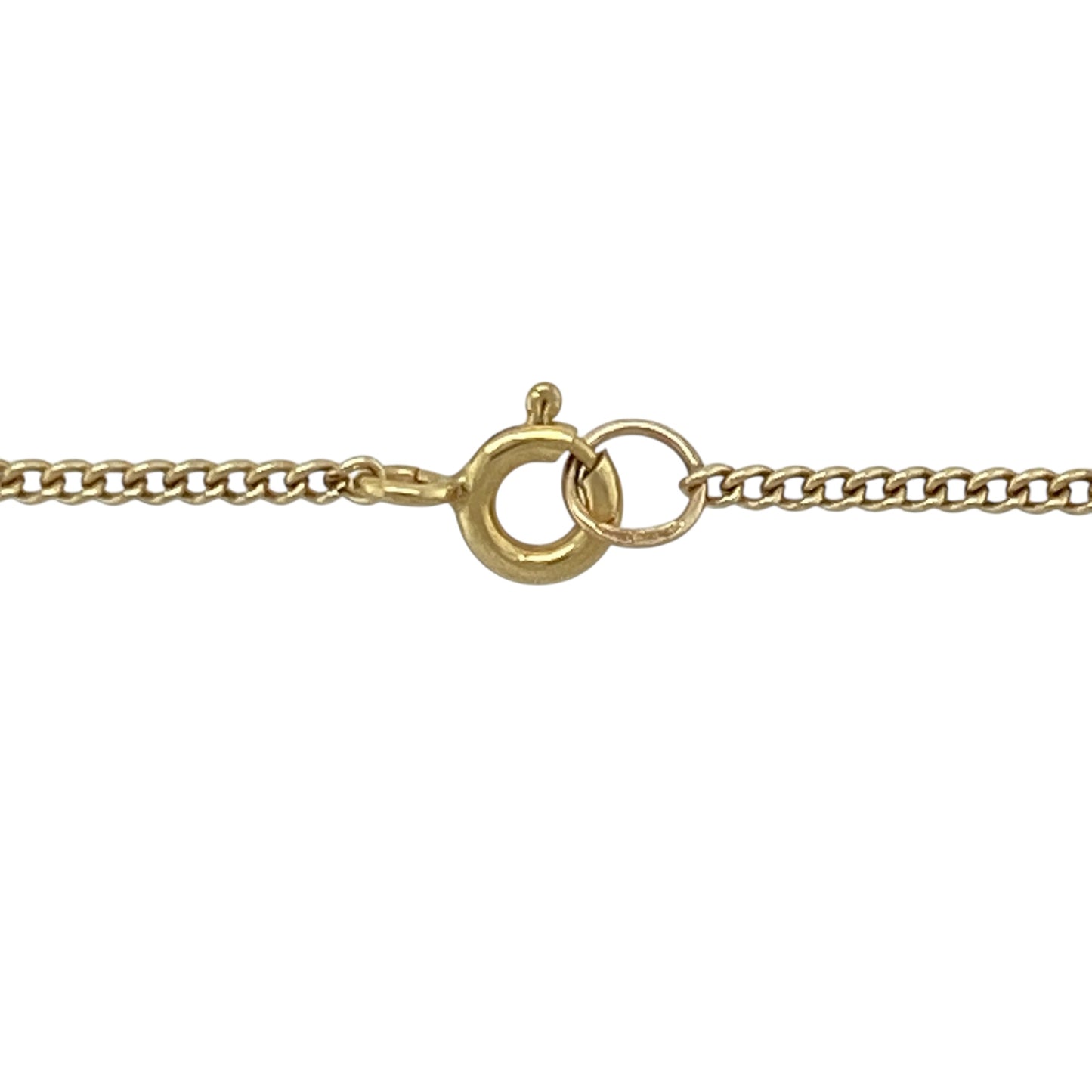 9ct Gold Clogau Open Heart Cariad 18" Necklace
