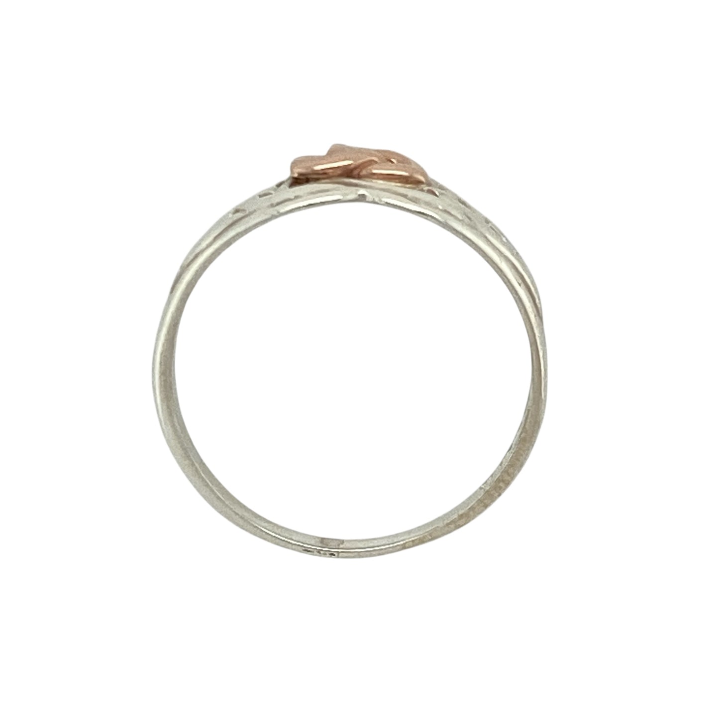 925 Silver Cymru Metal Celtic Triquetra Ring