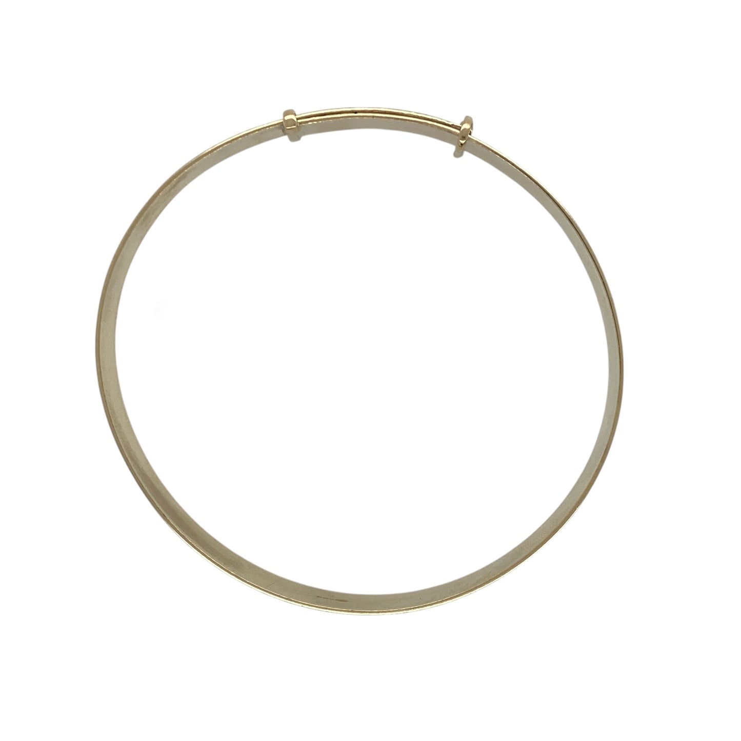 9ct Gold Patterned Expanding Bangle