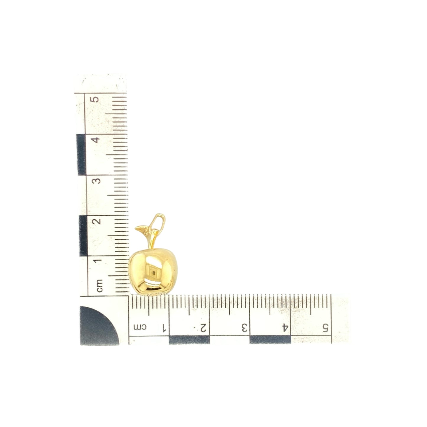 9ct Gold Apple Pendant