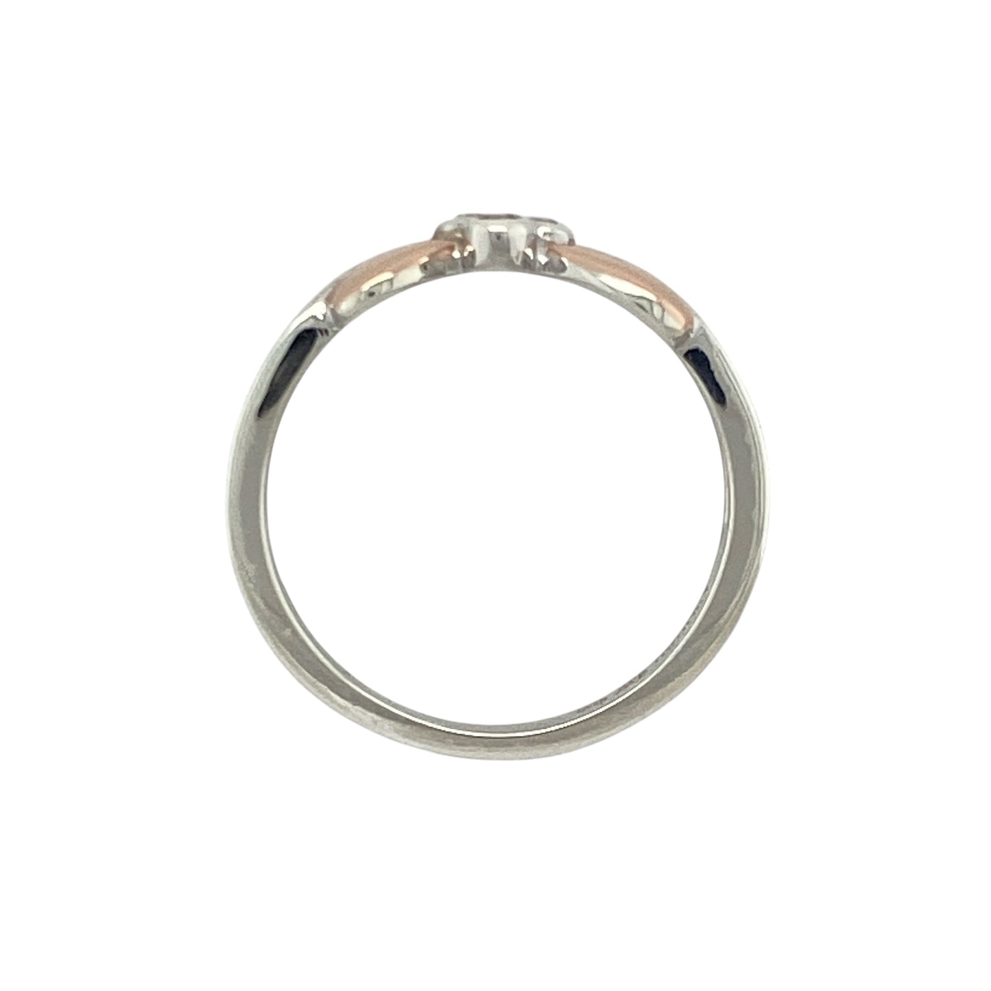 925 Silver & White Topaz Set Clogau Tree of Life Ring