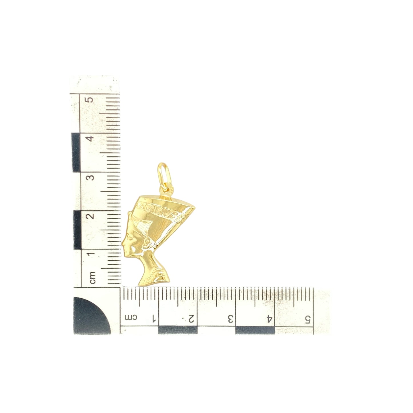 9ct Gold Nefertiti Head Pendant