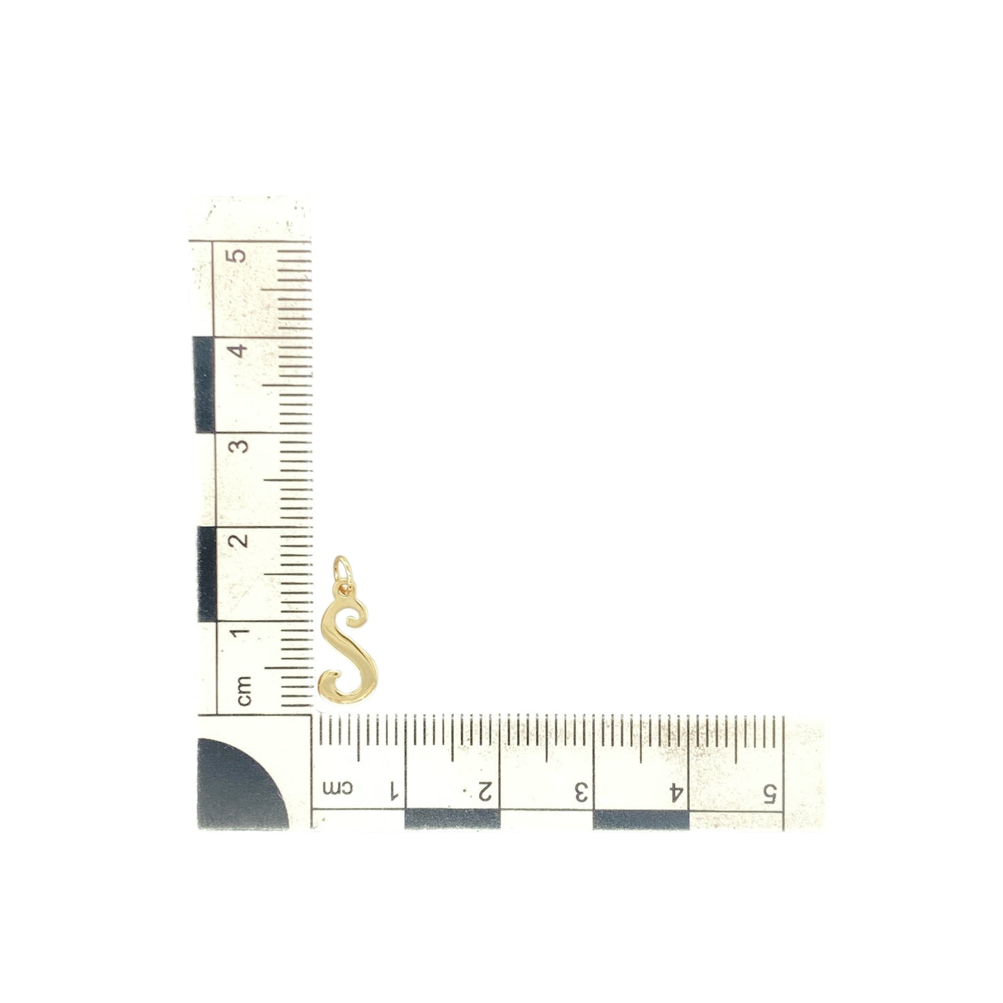 9ct Gold Initial 'S' Pendant