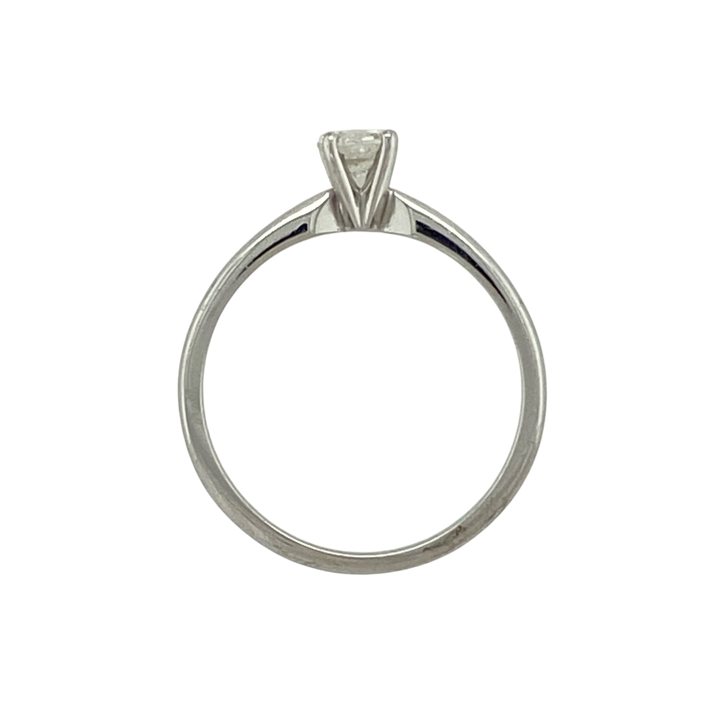 New 18ct White Gold & Diamond Set Solitaire Ring
