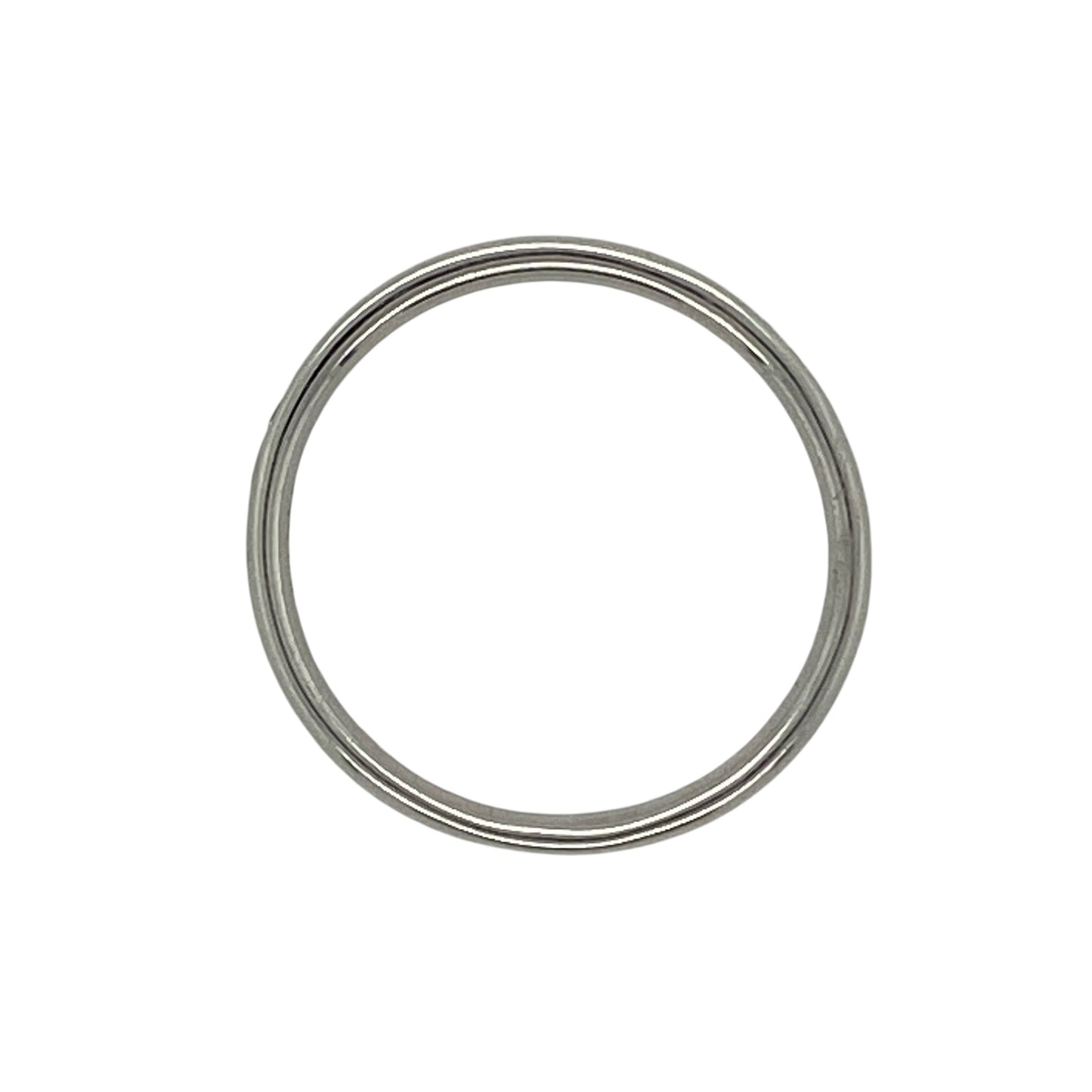 New 9ct White Gold & Diamond Set Band Ring