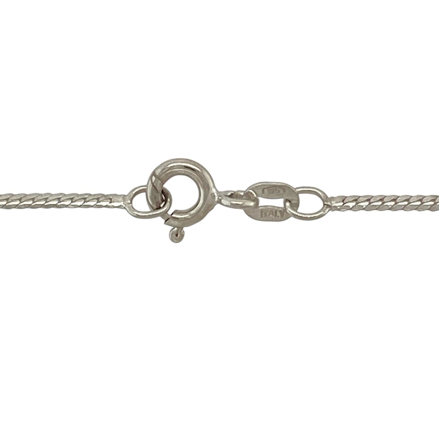 9ct White Gold & Cubic Zirconia Set 17" Necklace