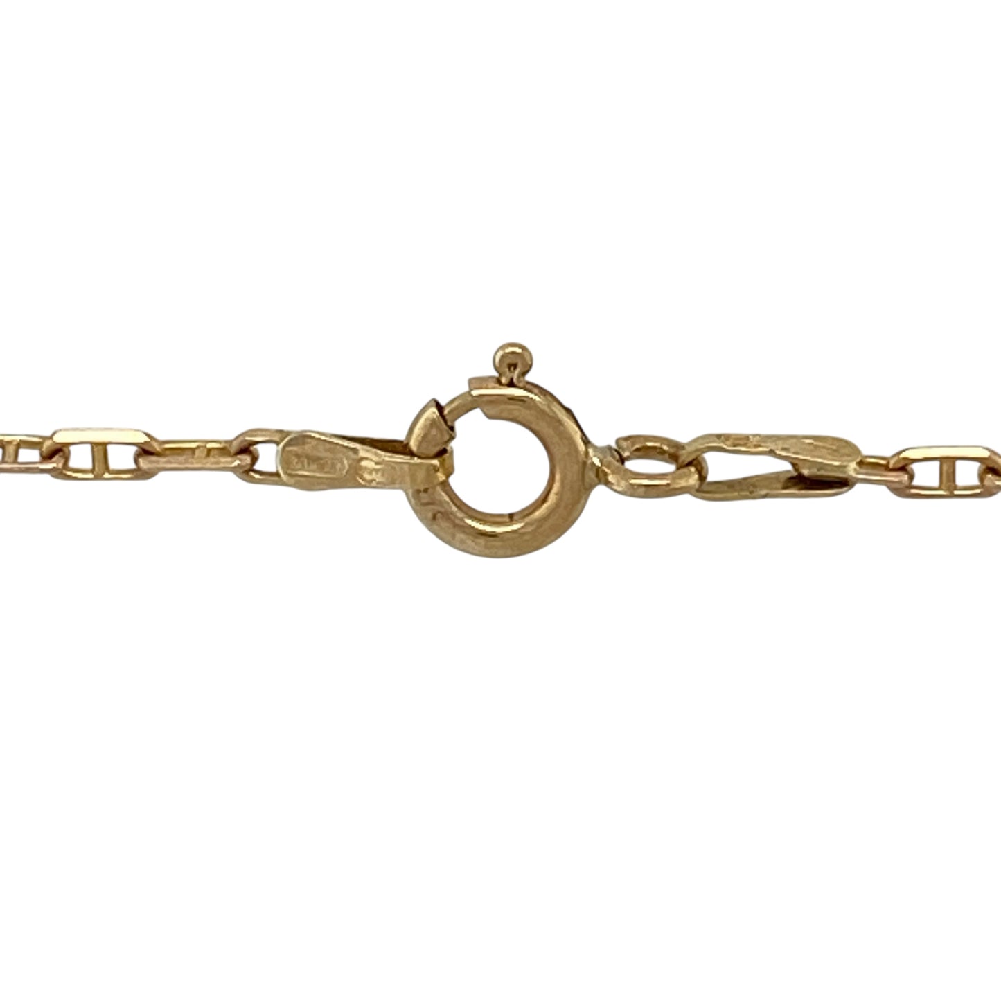 9ct Gold & Diamond Set Cross 22" Necklace