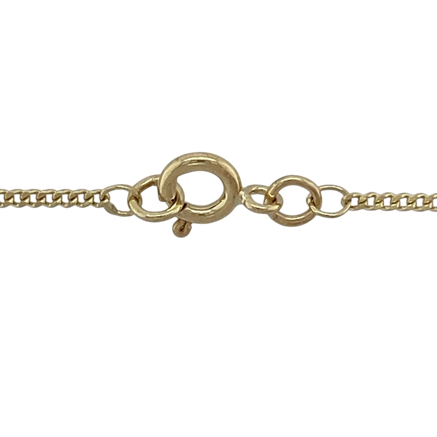 9ct Gold Cross 18" Necklace