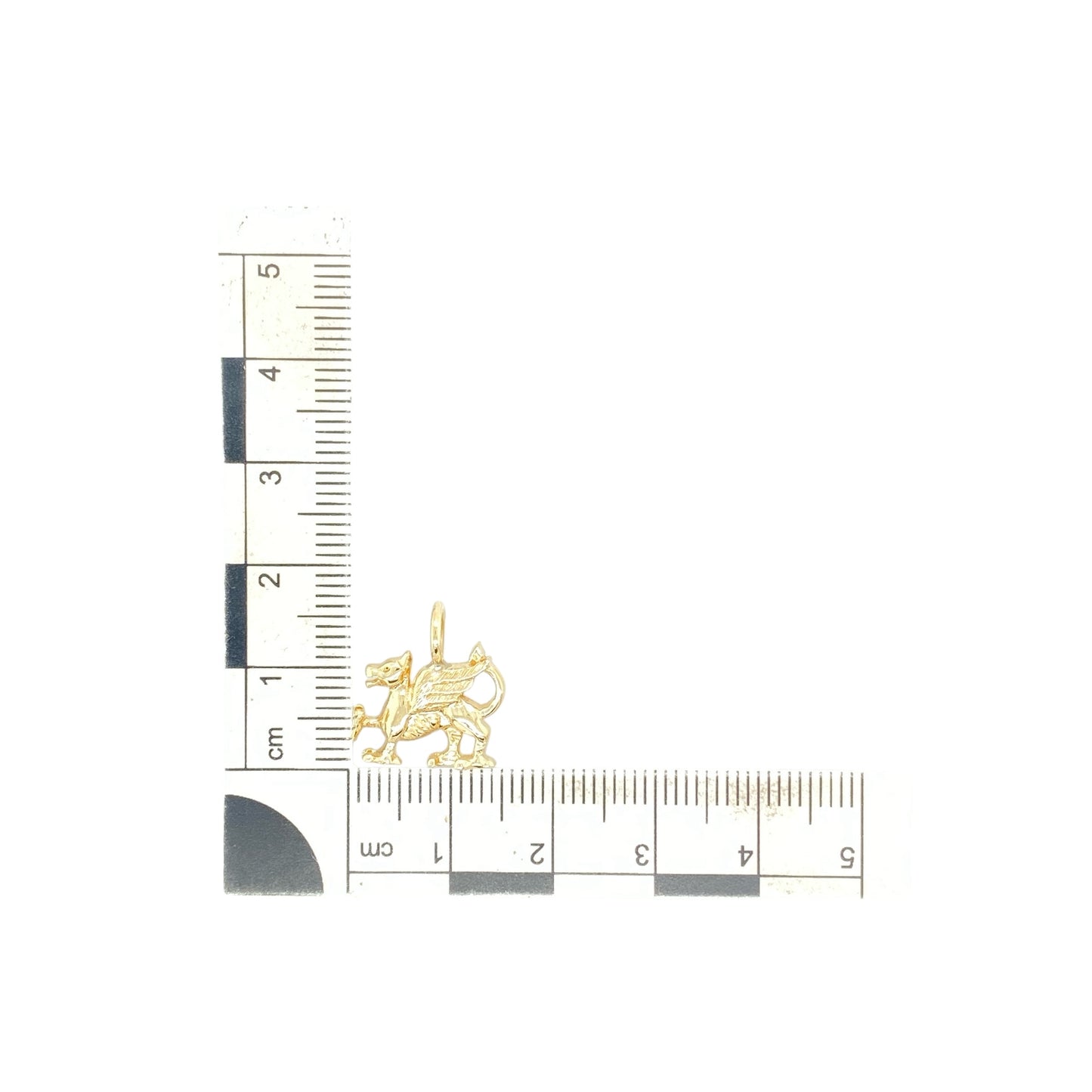 9ct Gold Welsh Dragon Pendant