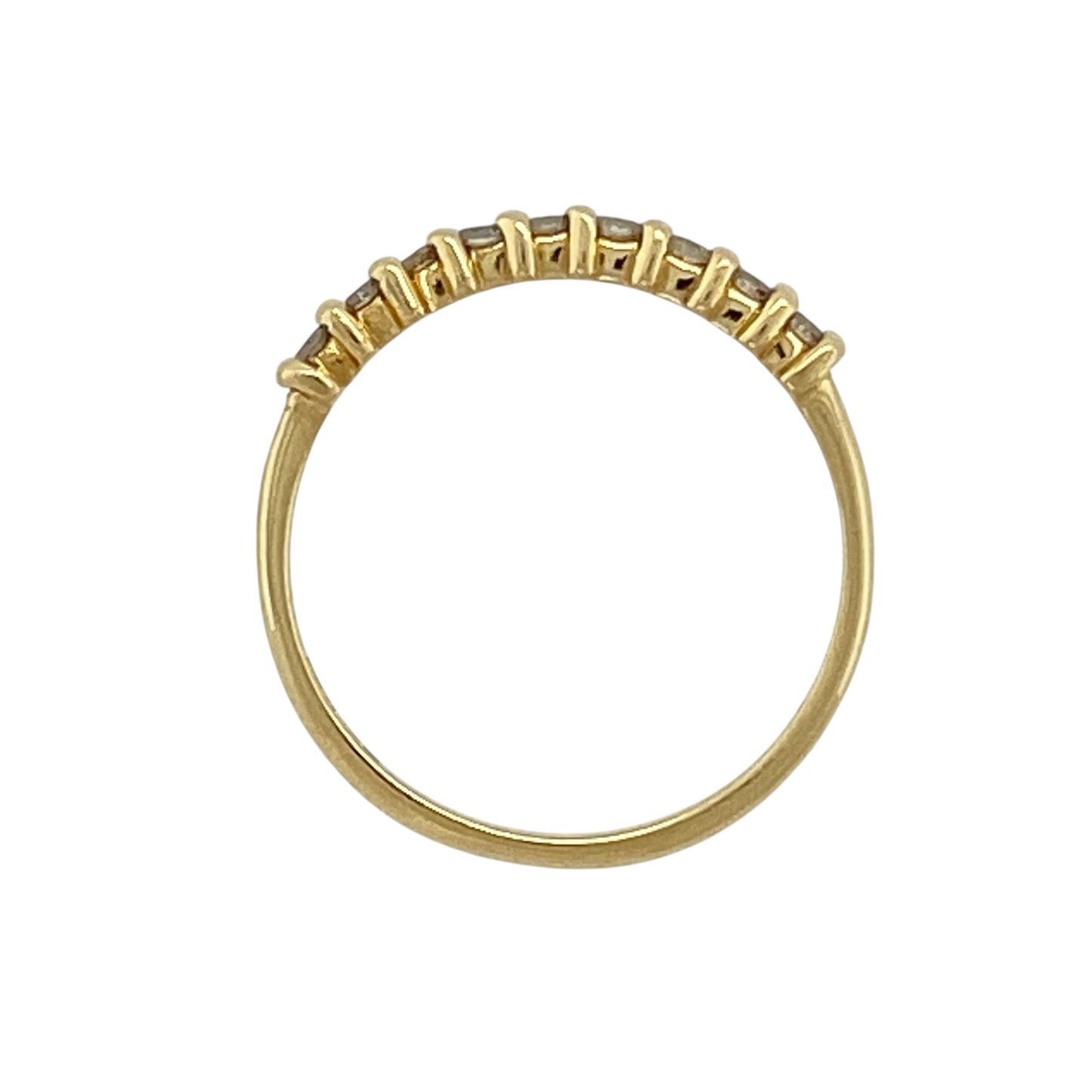 18ct Gold & Diamond Set Band Ring