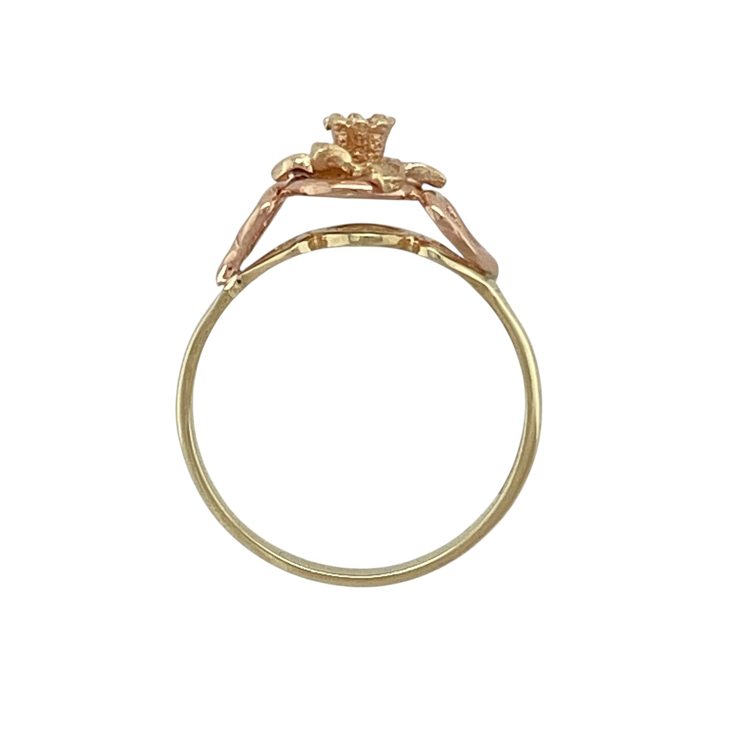 9ct Welsh Gold Daffodil Ring
