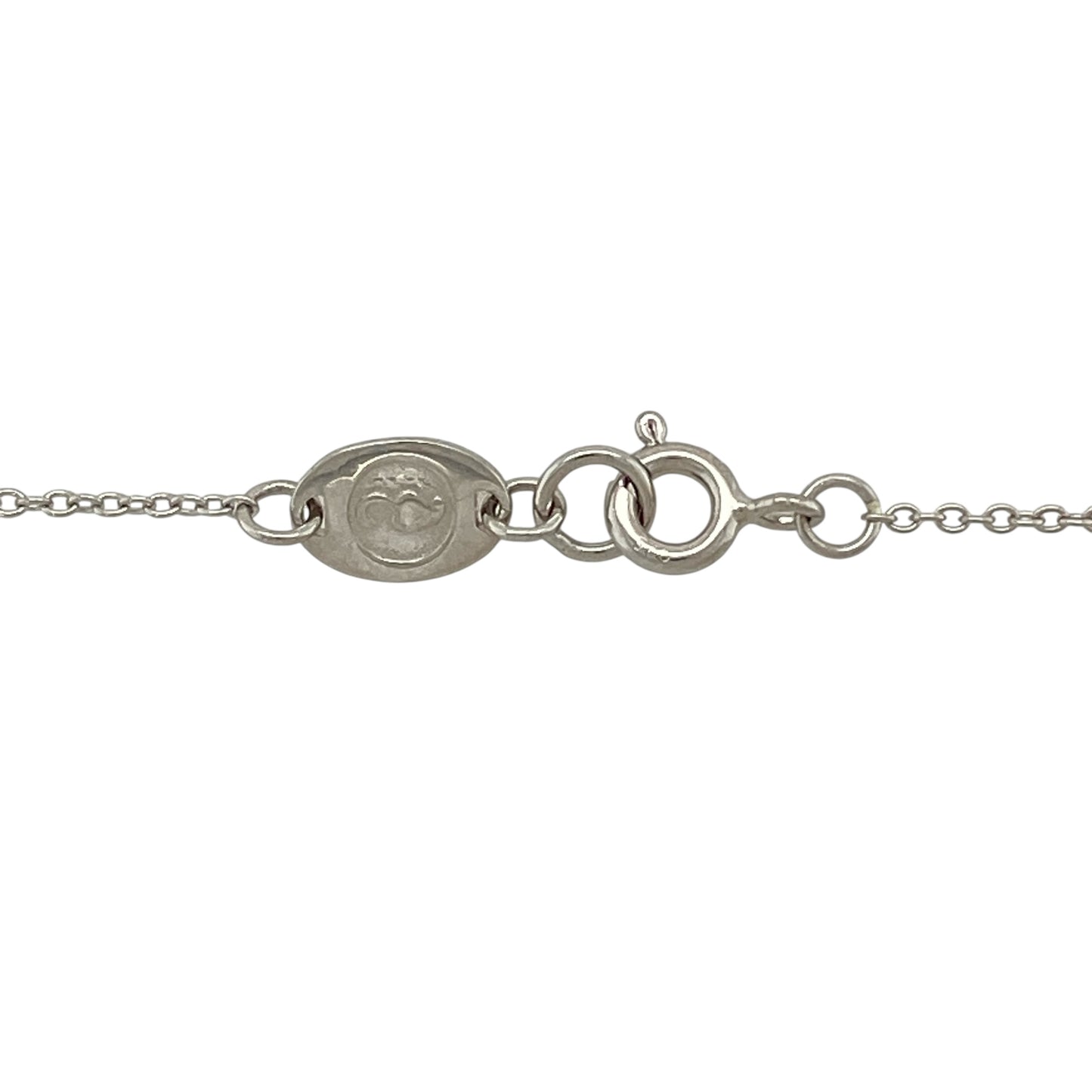 925 Silver & White Topaz Set Clogau Awyr Y Nos 18" - 22" Necklace