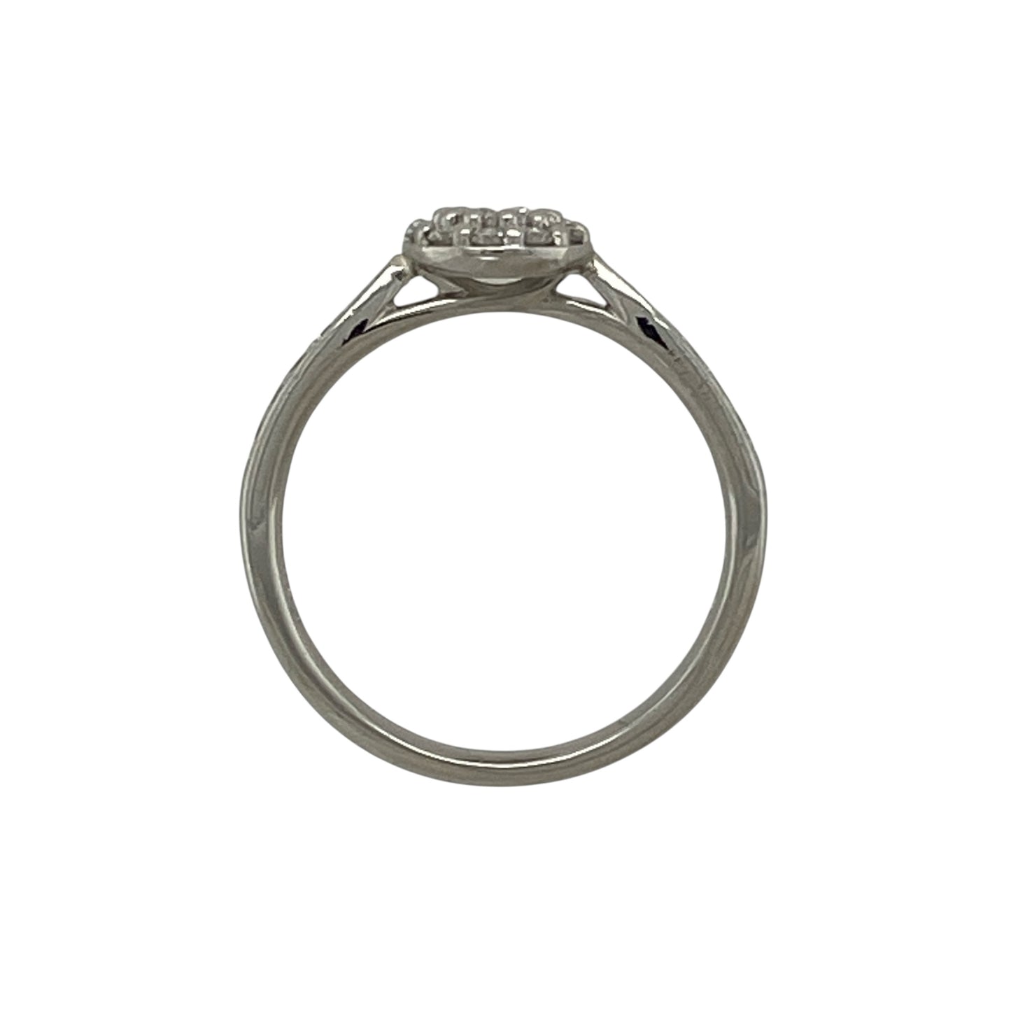 Platinum & Diamond Set Halo Ring
