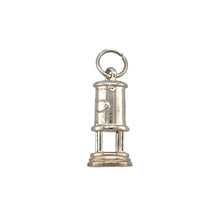 Load image into Gallery viewer, New 925 Silver Welsh Miner Oil Lamp Pendant with the weight 2.20 grams
