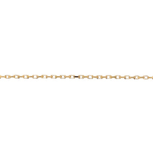 9ct Gold 22" Flat Belcher Chain