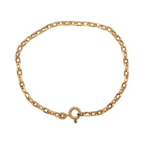 9ct Gold 7" Belcher Bracelet