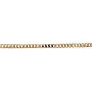 9ct Gold 7.5" Curb Bracelet