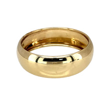 Load image into Gallery viewer, Preowned 9ct Yellow Gold 7mm Wedding Band Ring in size T with the weight 1.30 grams
