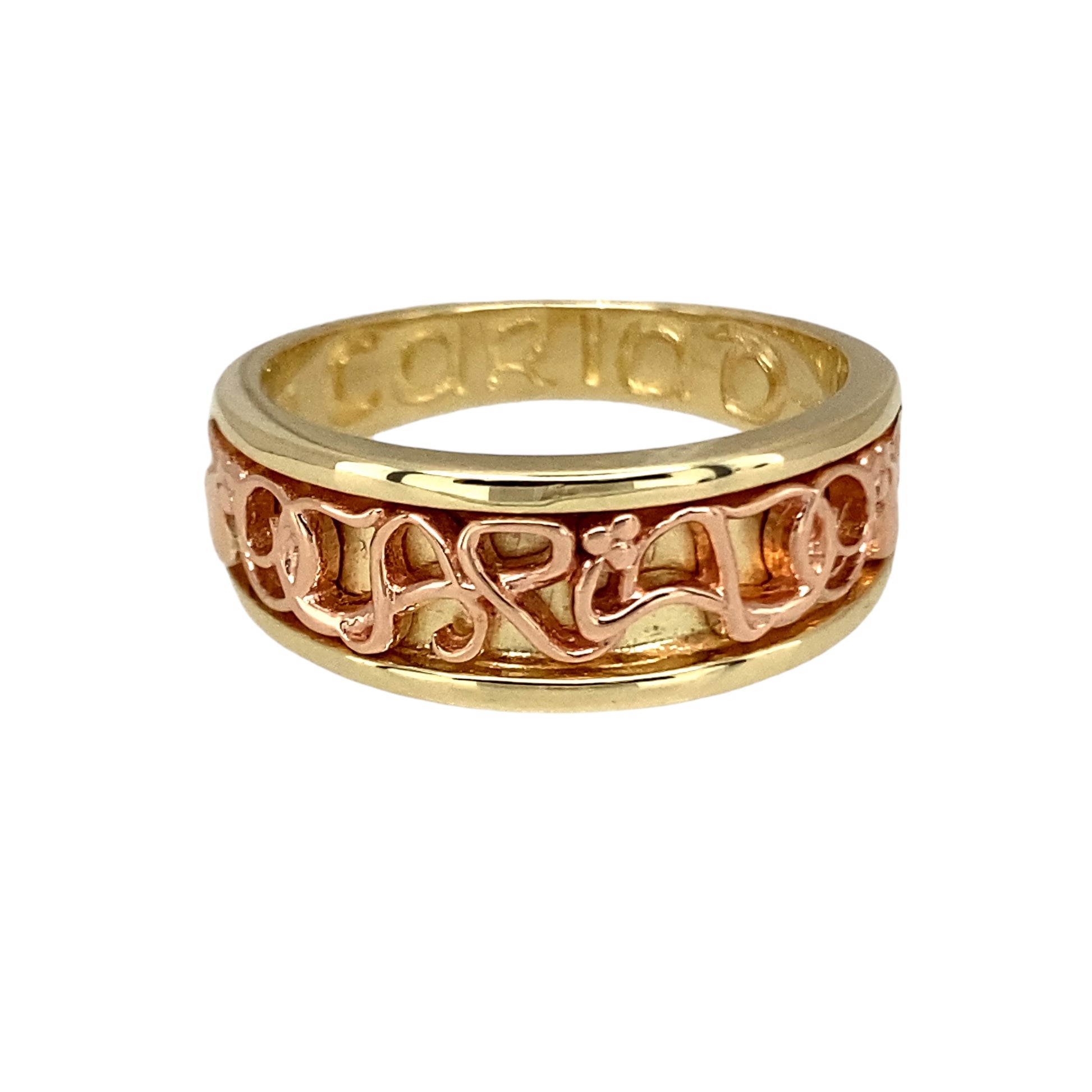 9ct Gold Clogau Cariad Band Ring