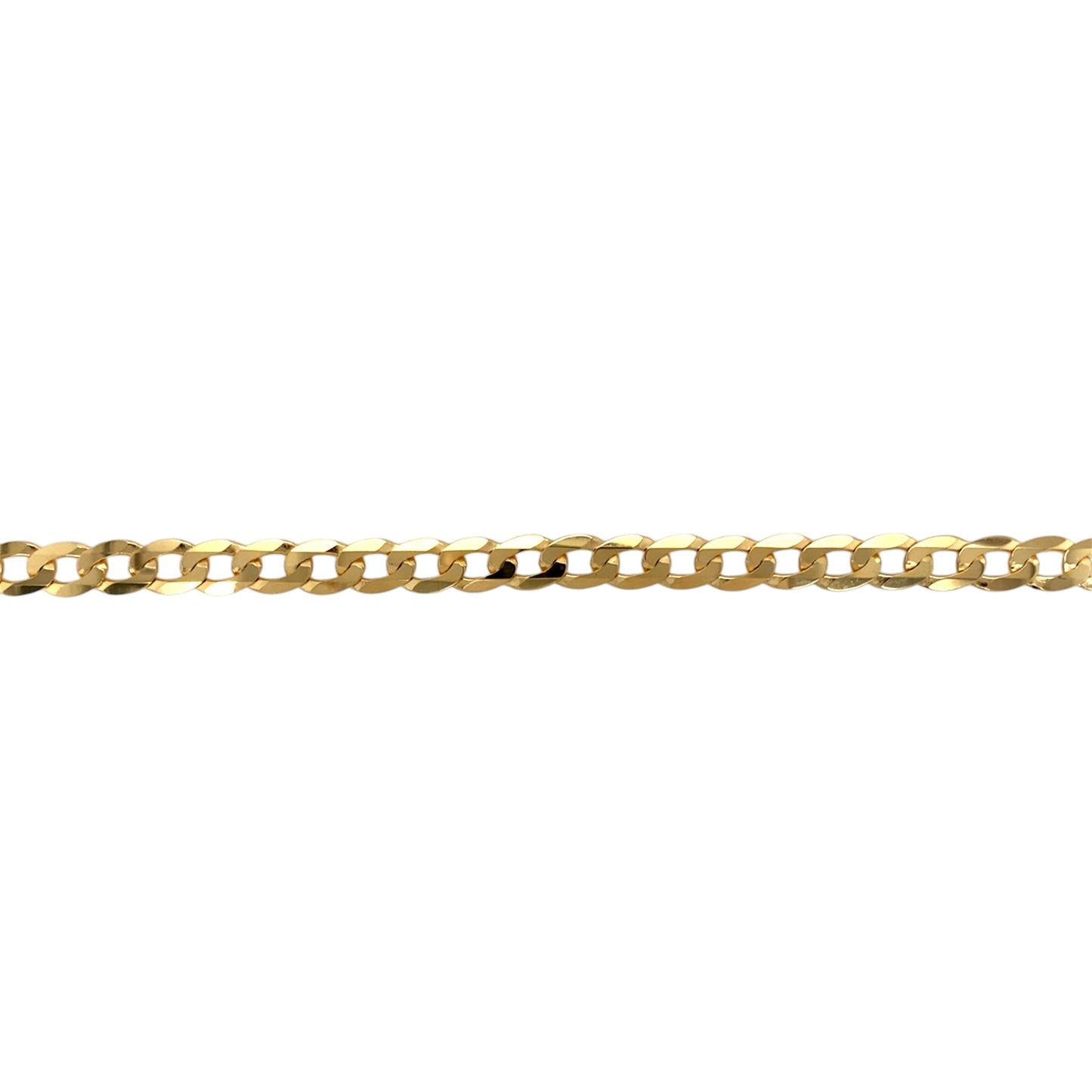 New 9ct Solid Gold 24" Curb Chain 24 grams