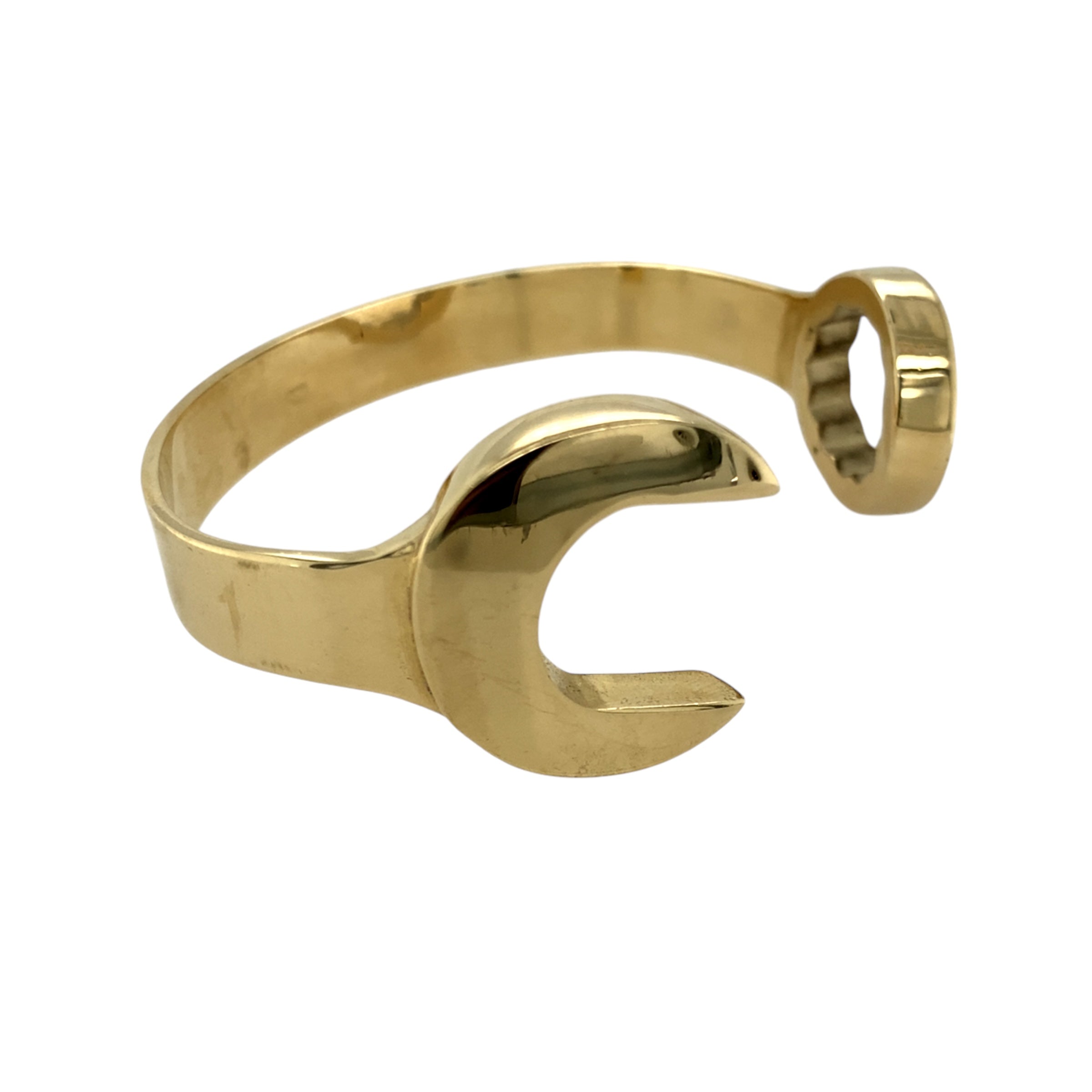 New 9ct Solid Gold Spanner Bangle 62 grams – Gold Reserves Jewellers