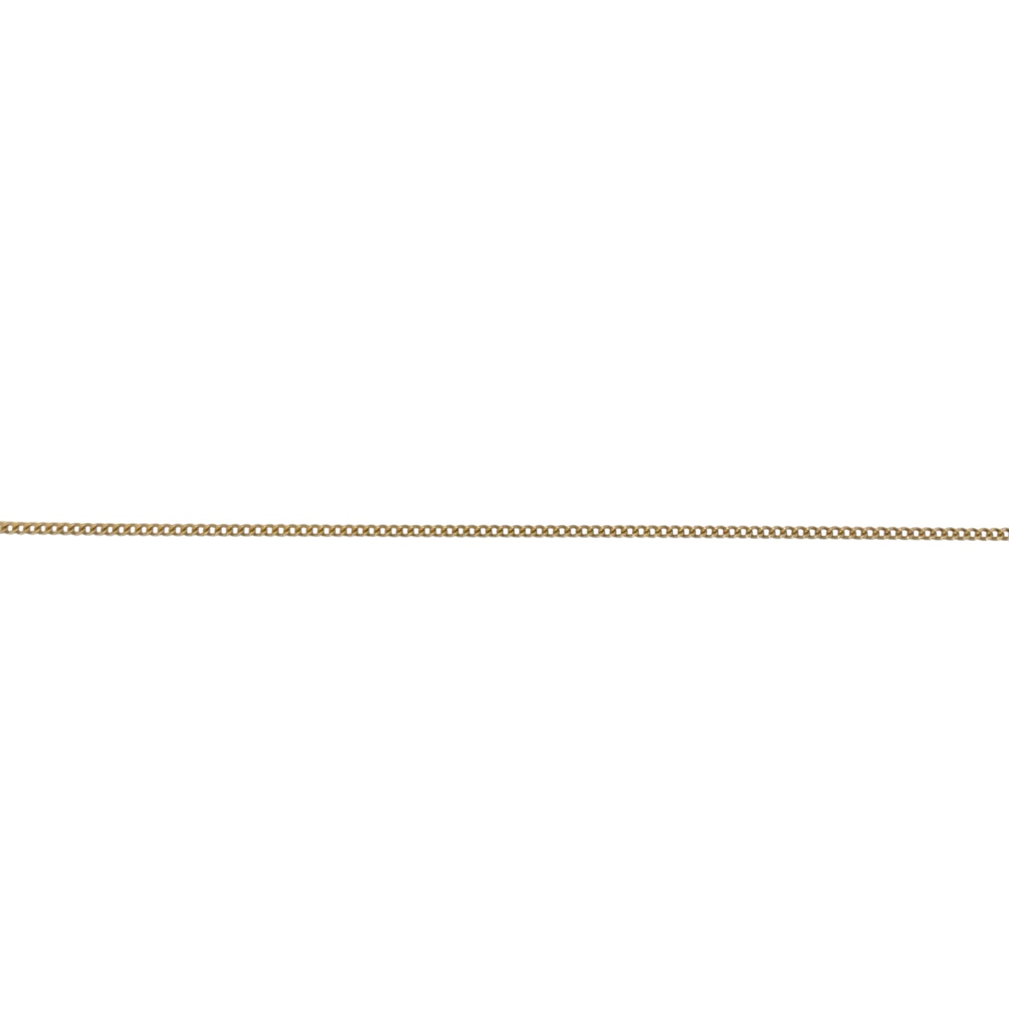 9ct Gold 16" Curb Chain
